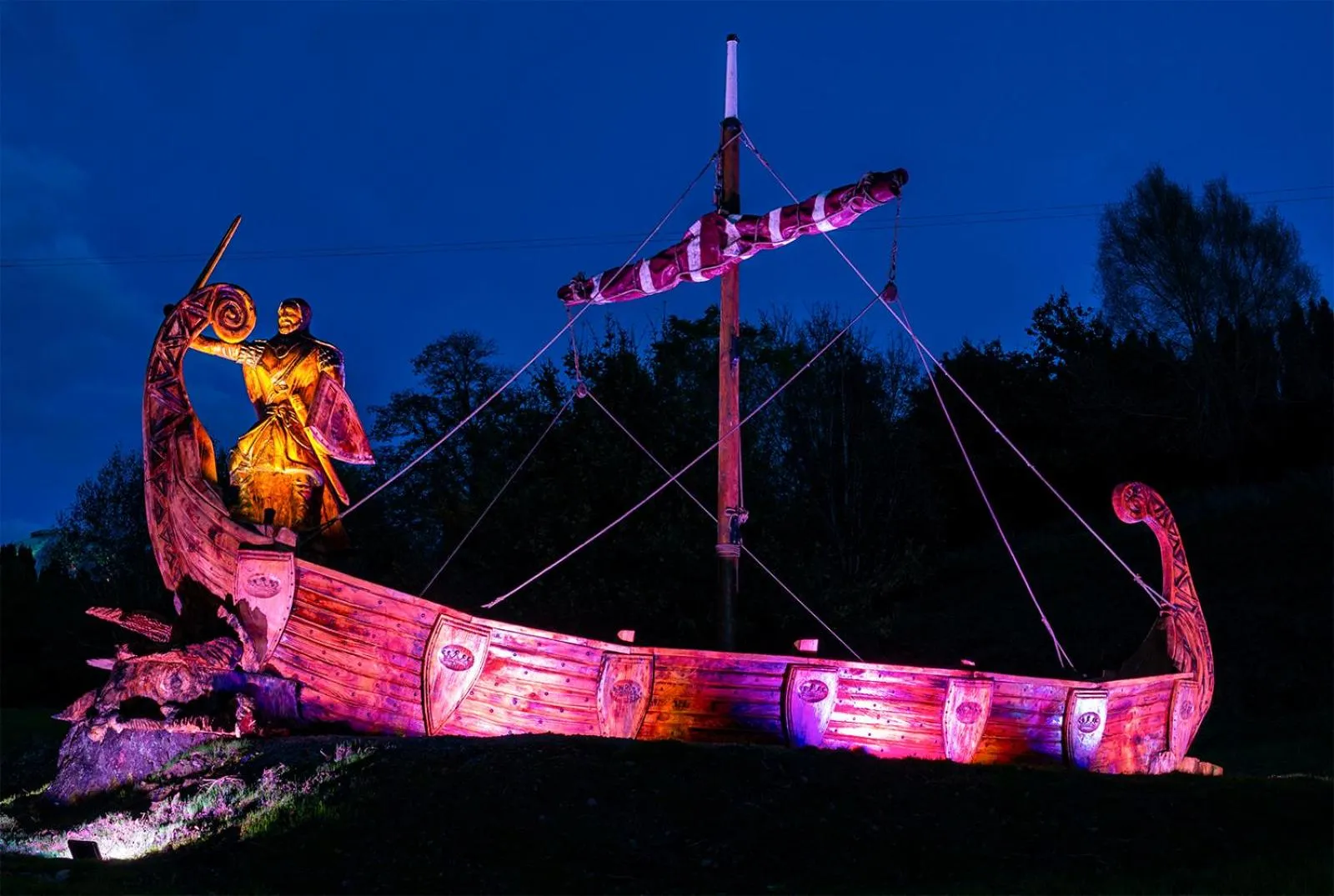 Garden in Brandon House Hotel