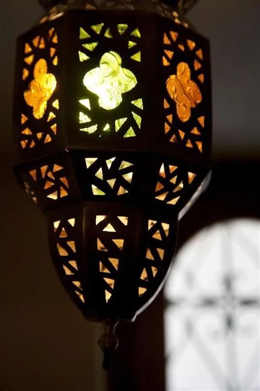Decorative detail in Dar KamalChaoui