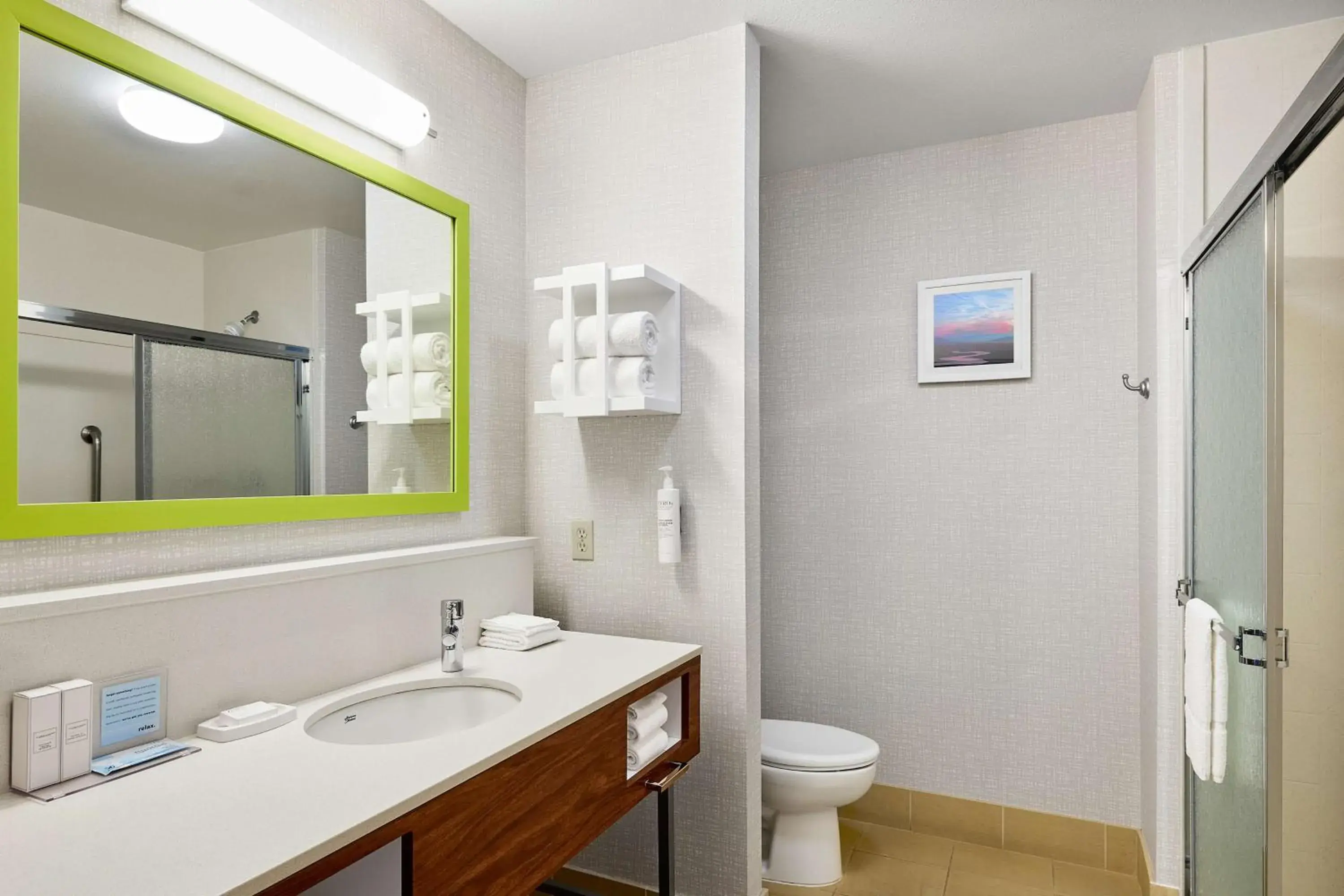 Bathroom in Hampton Inn & Suites Ridgecrest Bathroom in Hampton Inn & Suites Ridgecrest