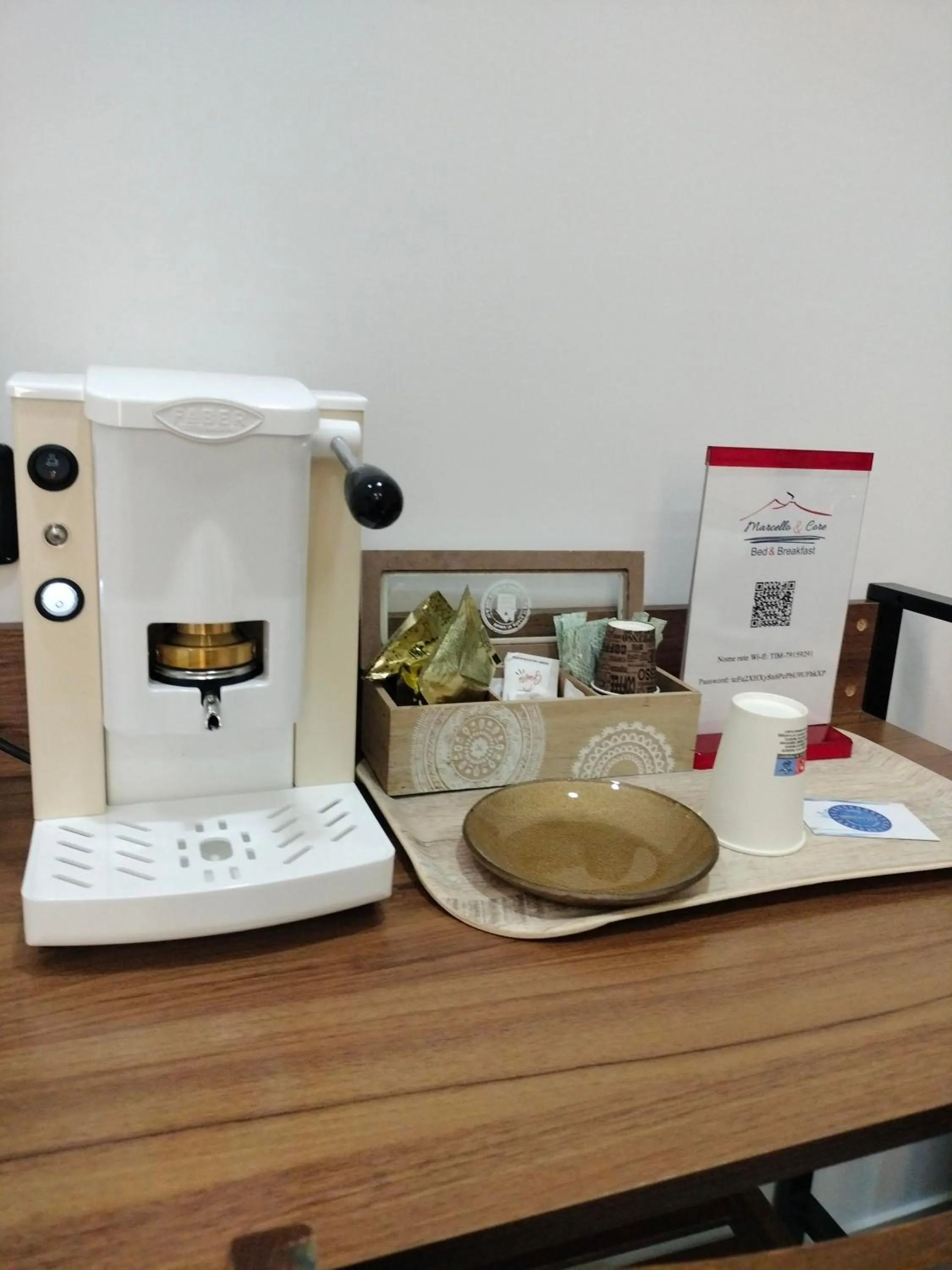 Coffee/tea facilities in B&B Marcello&Core