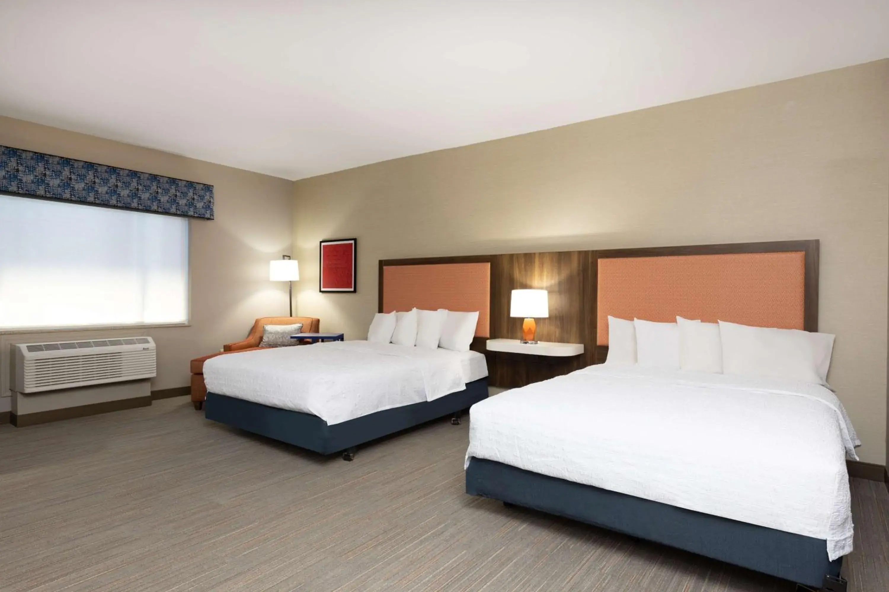 Bed in Hampton Inn & Suites Woodward Bed in Hampton Inn & Suites Woodward