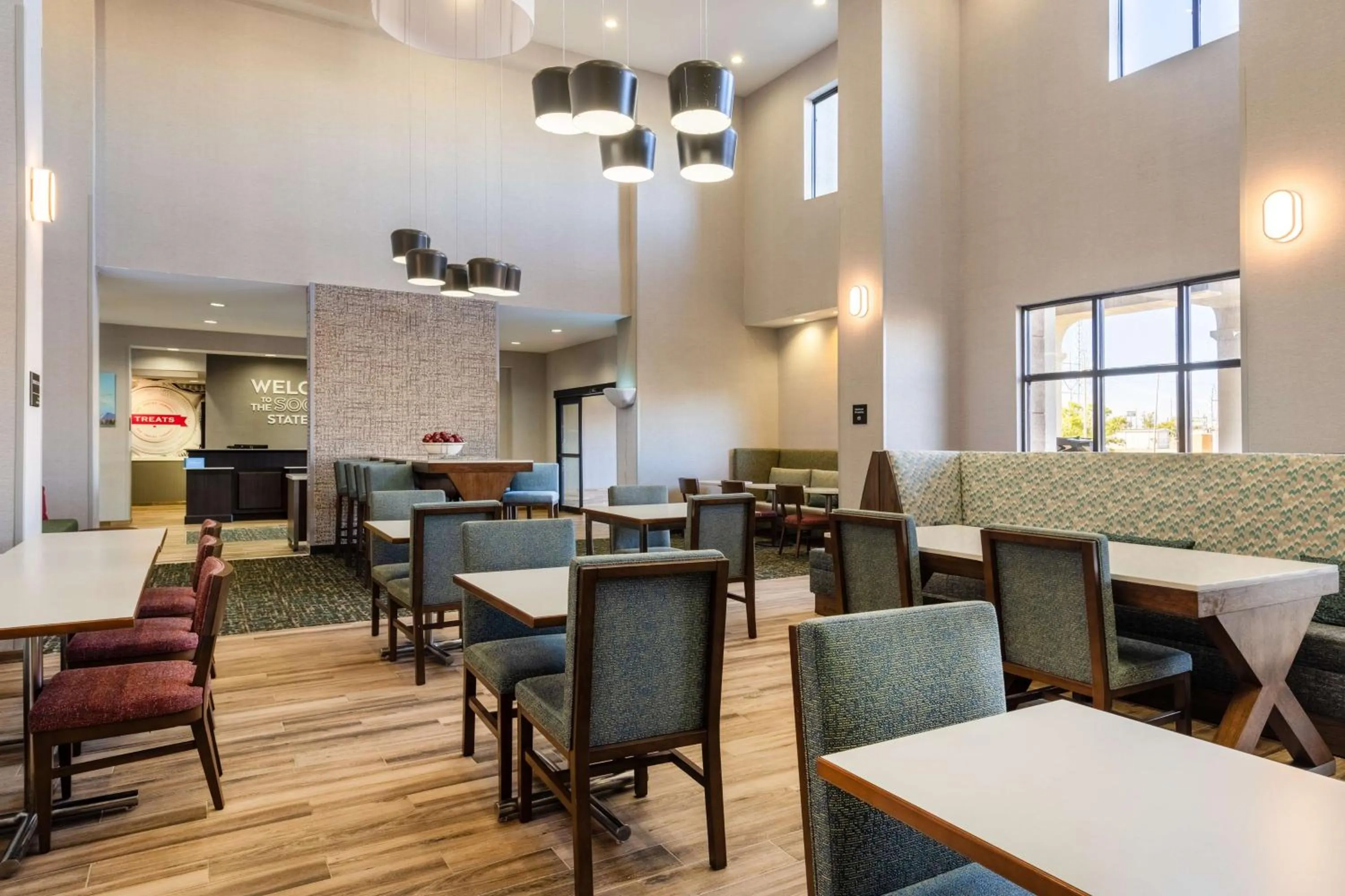 Lobby or reception in Hampton Inn & Suites Woodward