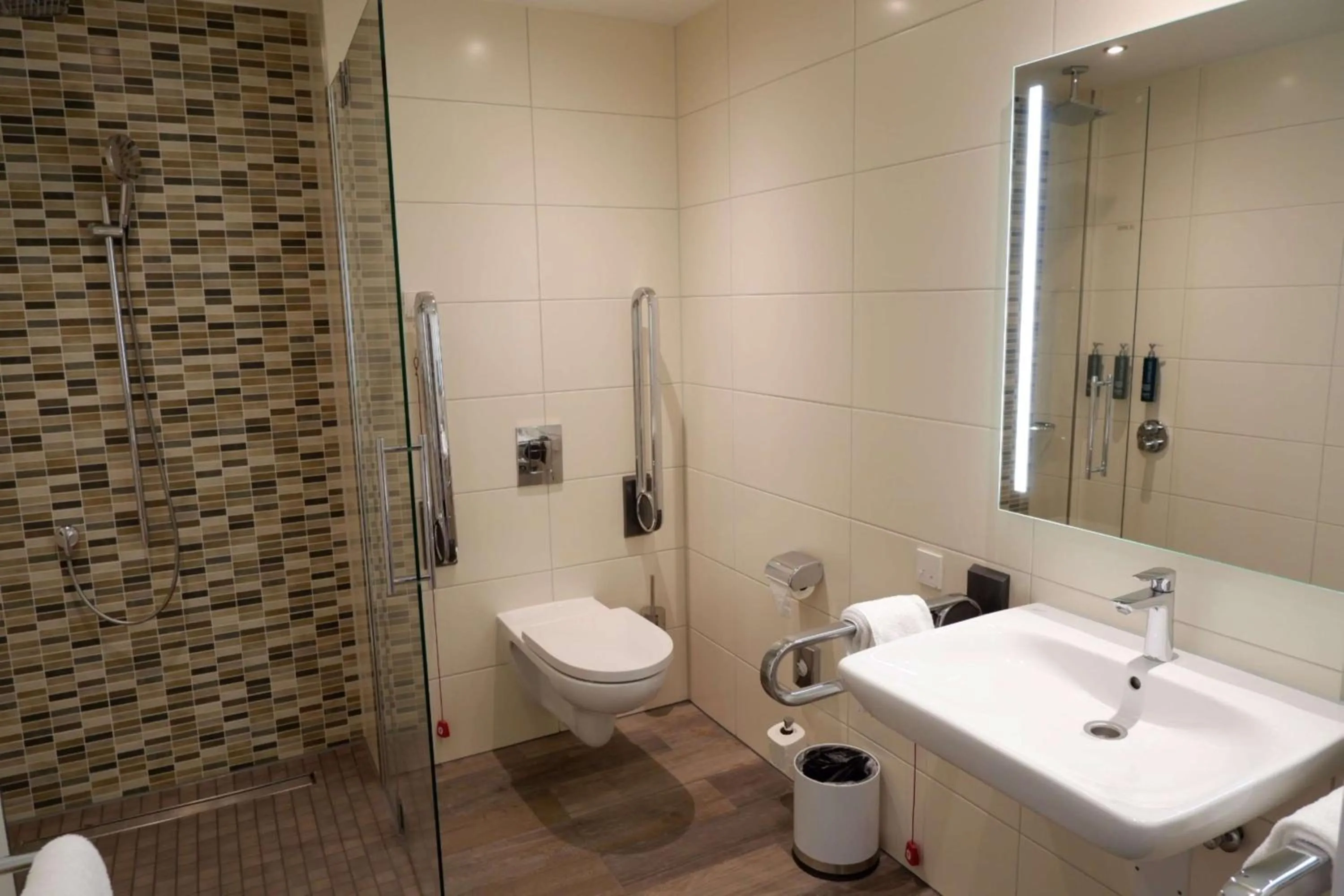 Bathroom in Hilton Garden Inn Frankfurt City Centre