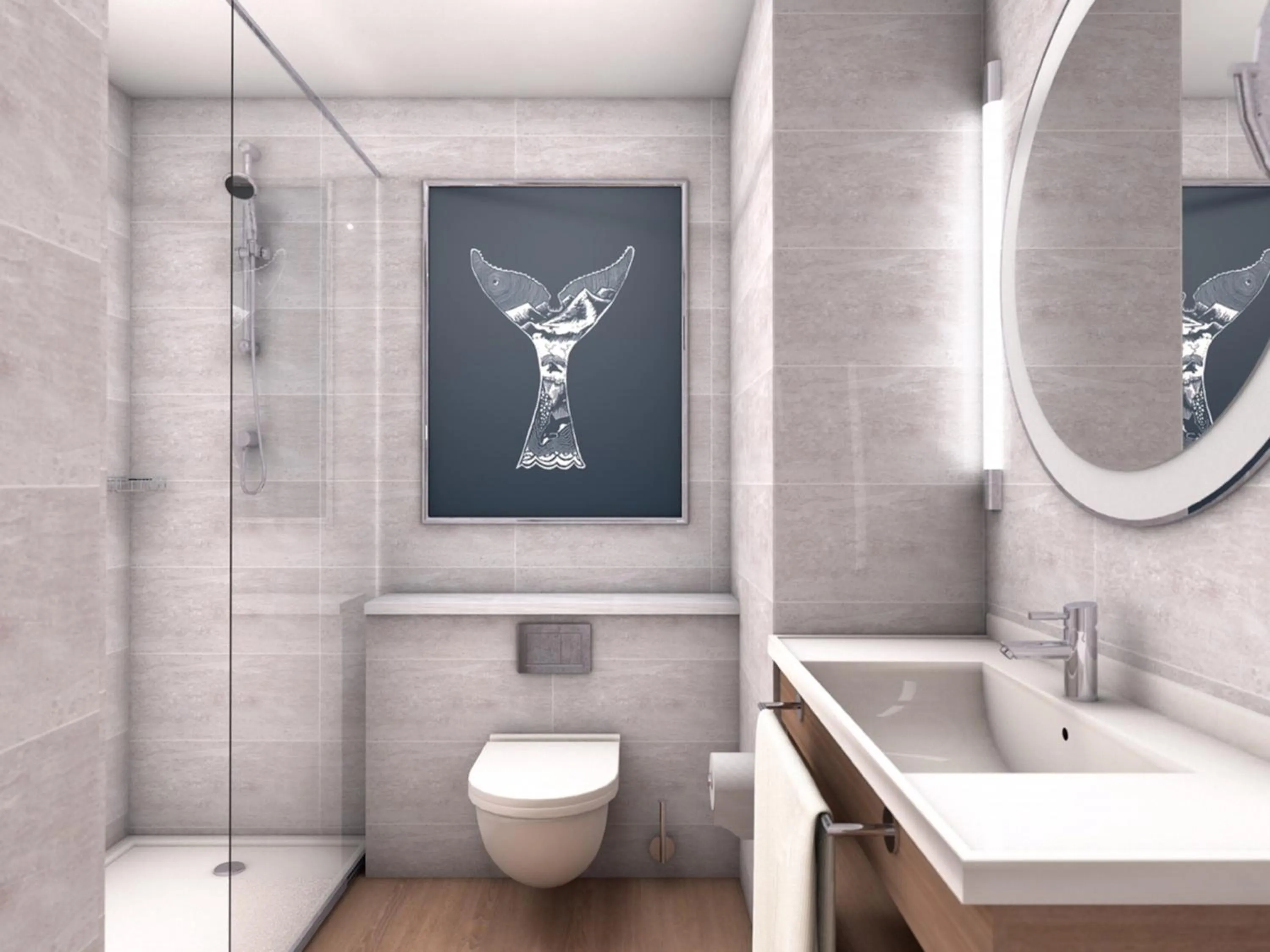 Bathroom in Doubletree By Hilton Hull