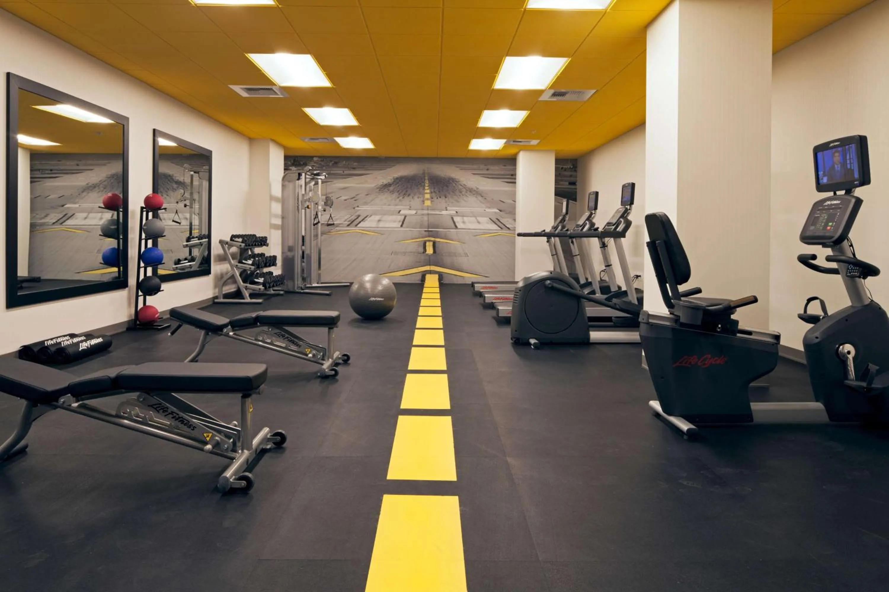 Fitness centre/facilities in Homewood Suites By Hilton Los Angeles International Airport