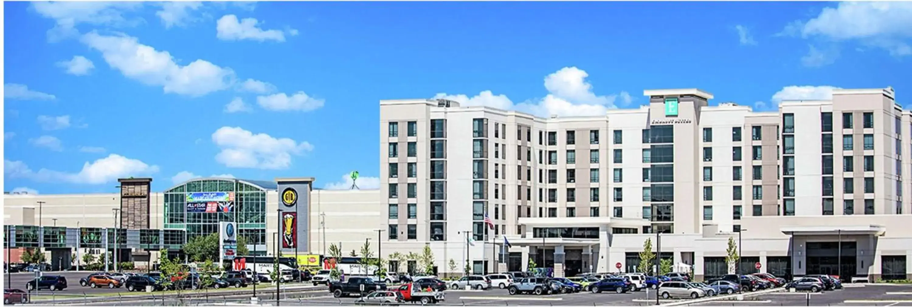 Property building in Embassy Suites By Hilton Syracuse Destiny USA Property building in Embassy Suites By Hilton Syracuse Destiny USA