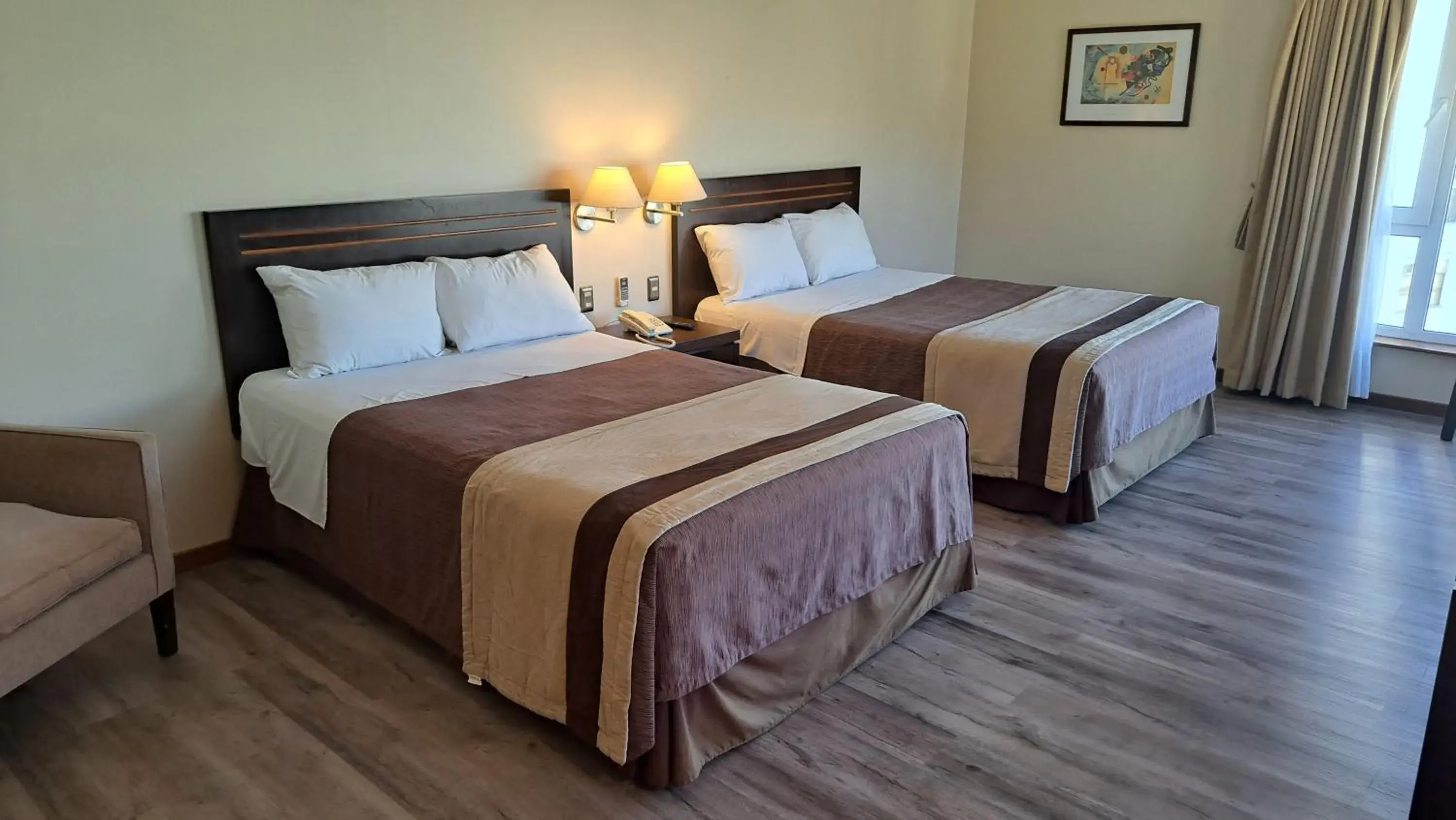 Bedroom, Bed in Hotel Diego de Almagro Valparaíso Bedroom, Bed in Hotel Diego de Almagro Valparaíso