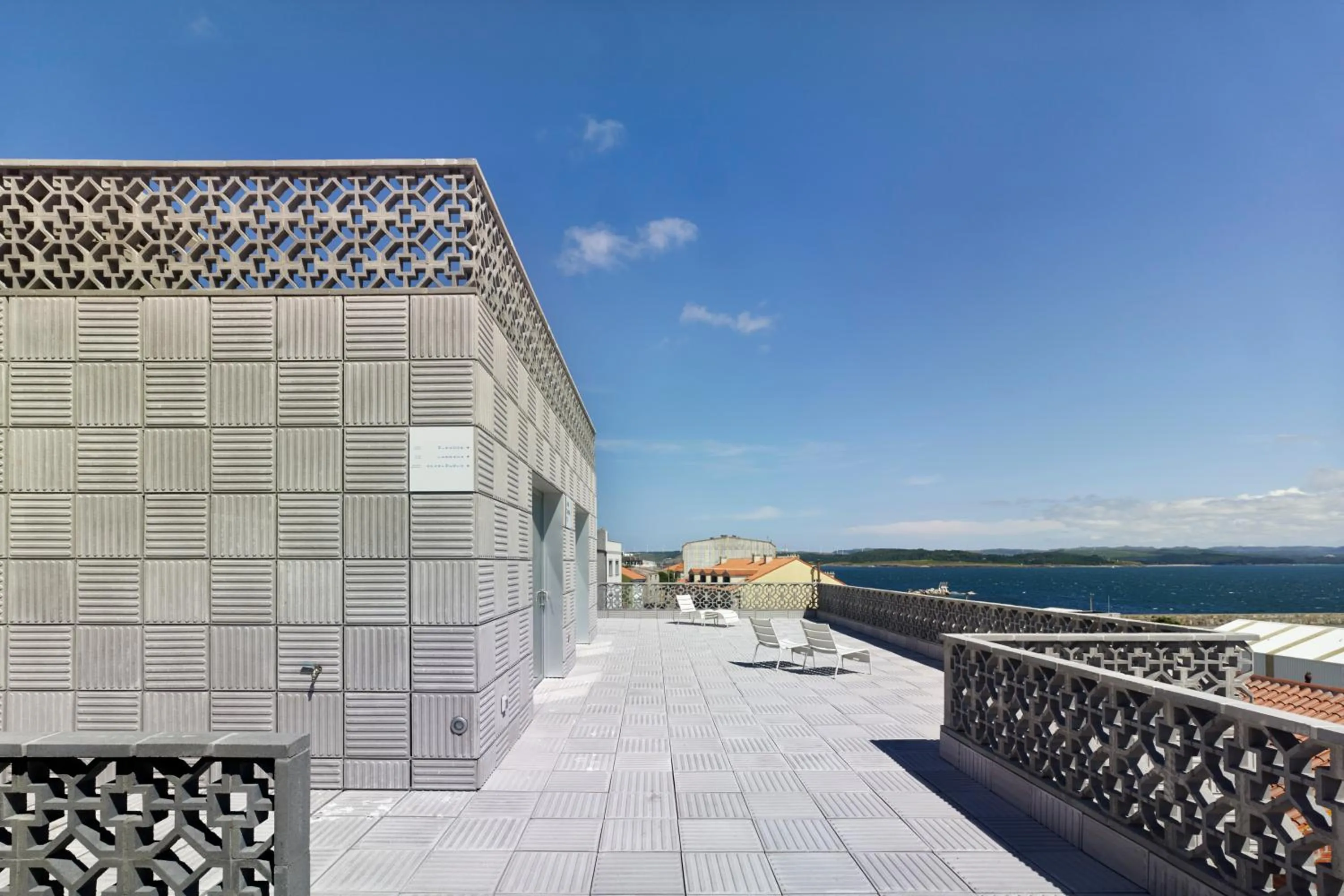 Balcony/Terrace in Albergue Bela Muxia