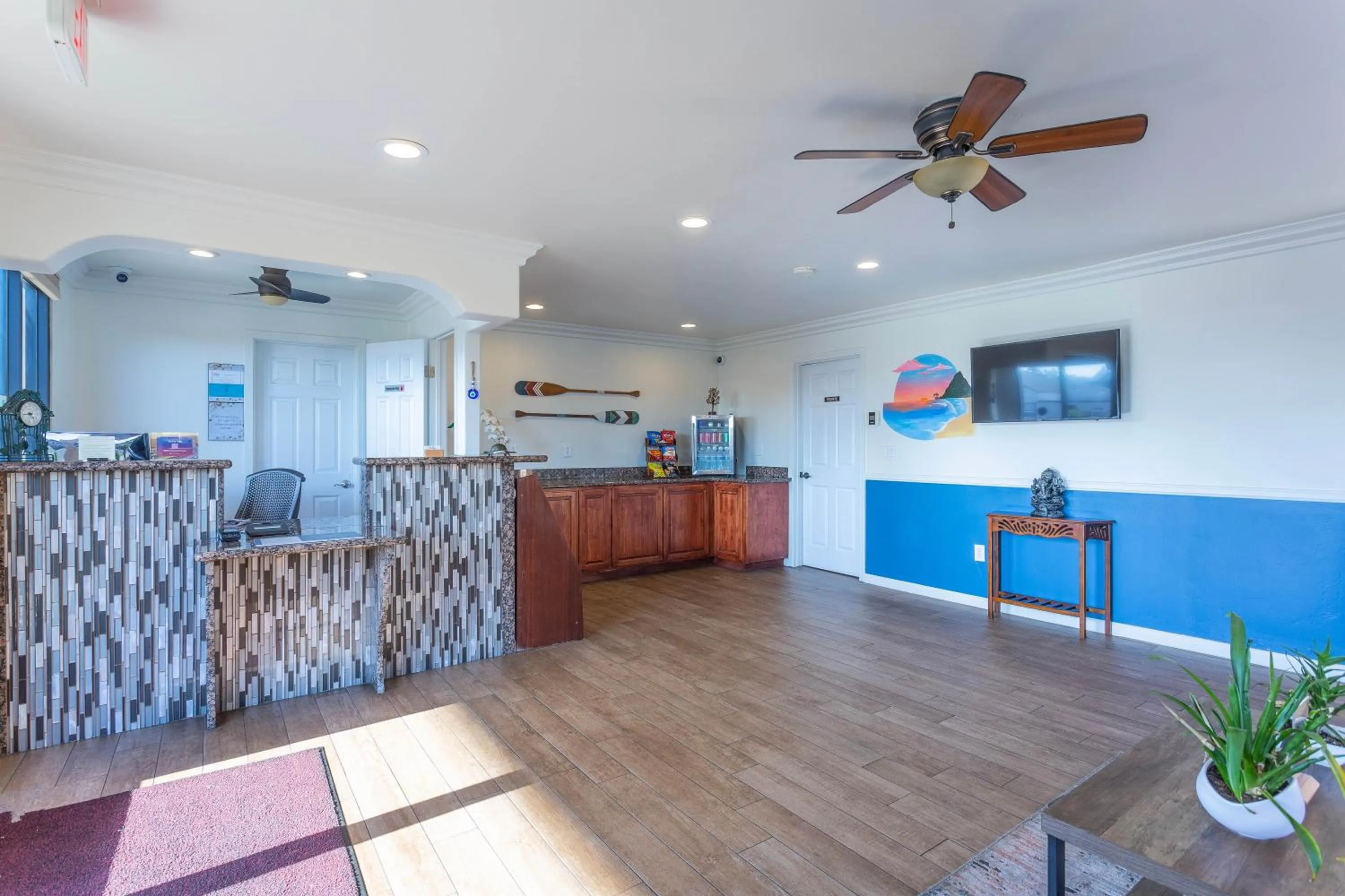 Lobby or reception in Aloha Inn