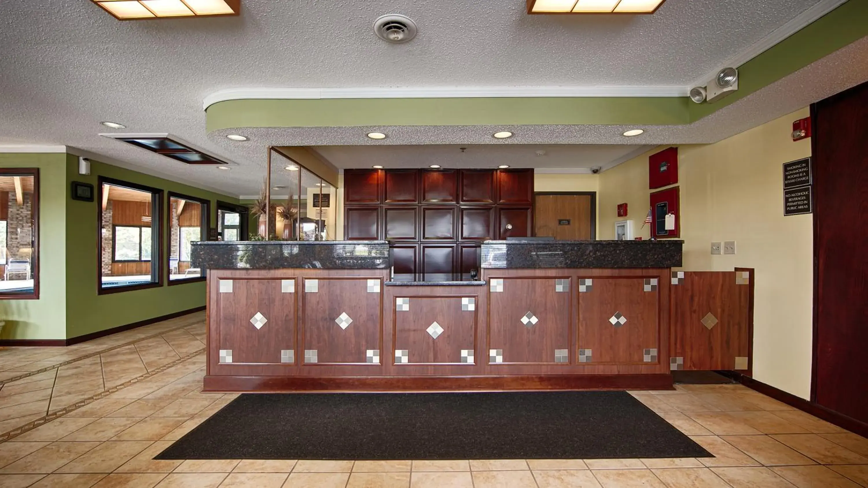 Lobby or reception in Baymont by Wyndham Delaware Lobby or reception in Baymont by Wyndham Delaware