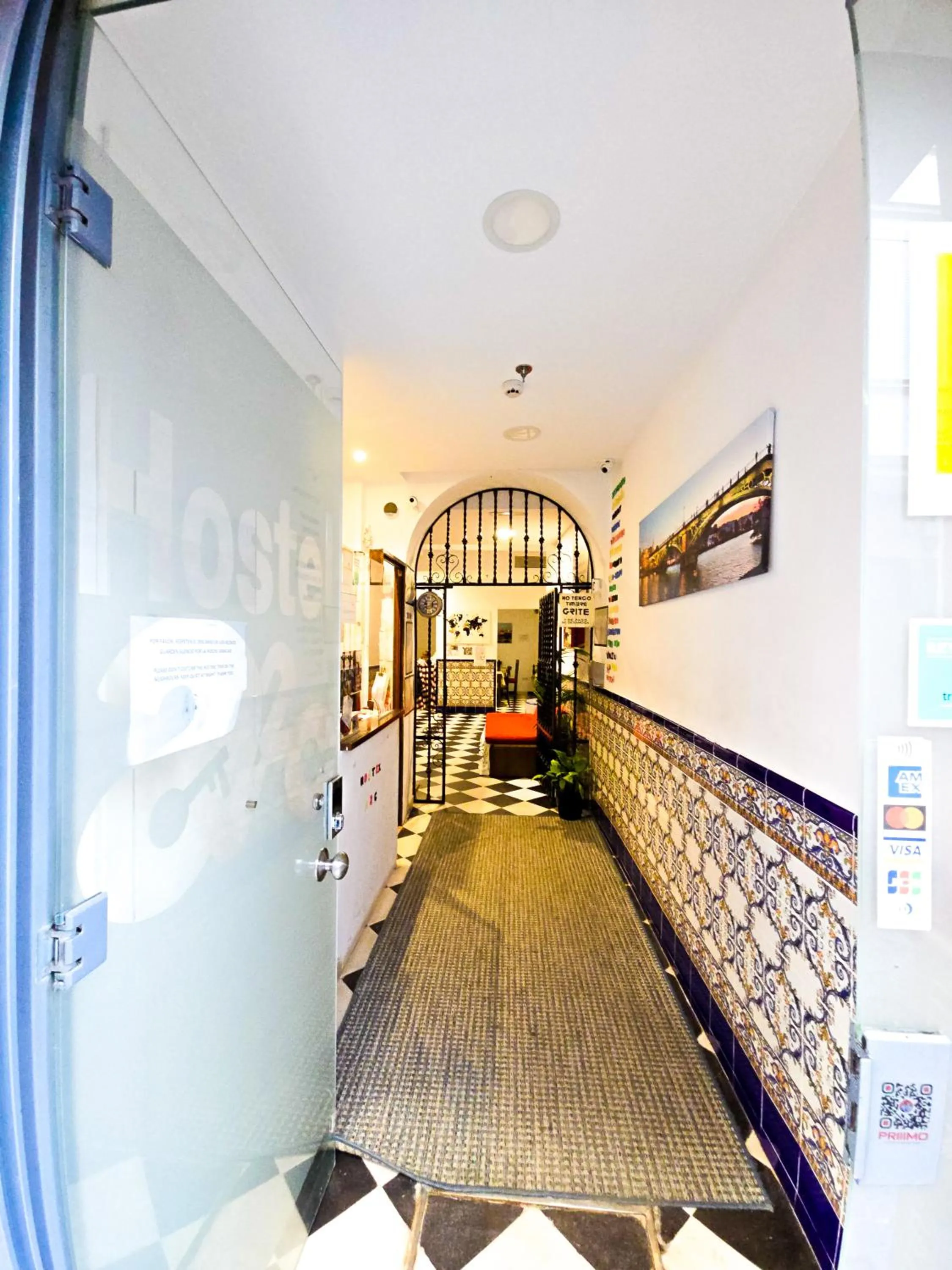 Lobby or reception in Hostel A2C