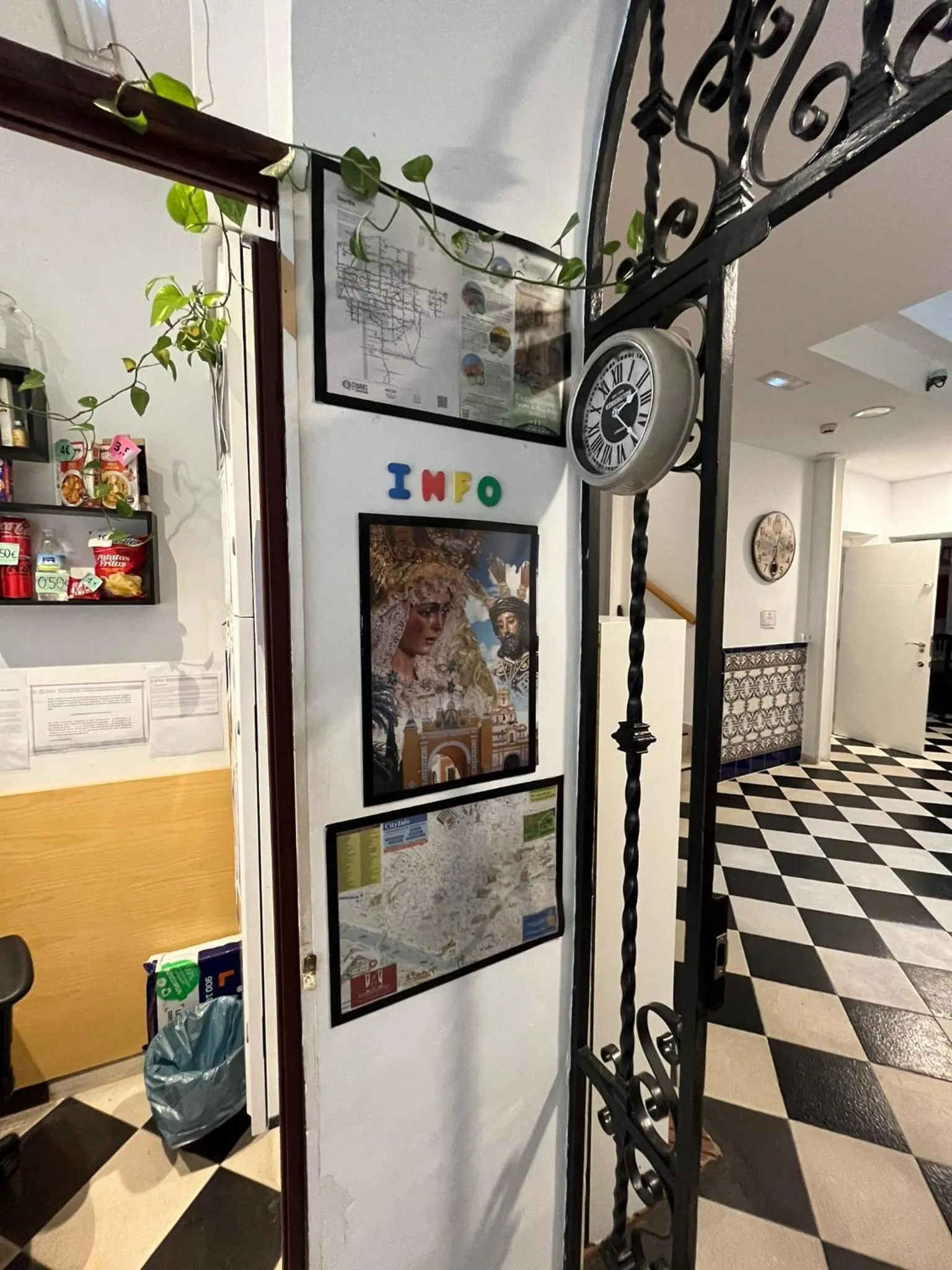 Lobby or reception in Hostel A2C
