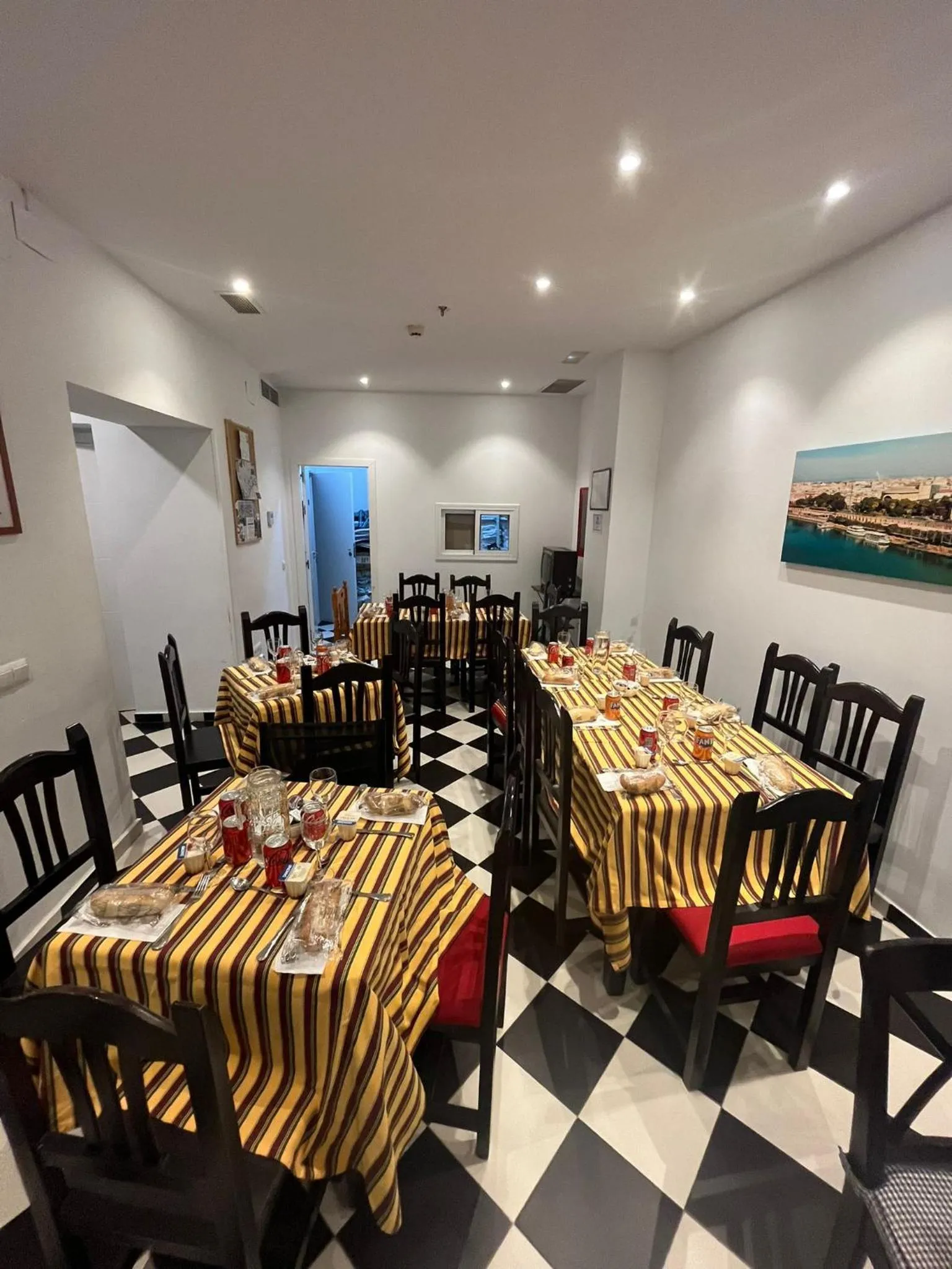 Restaurant/places to eat in Hostel A2C