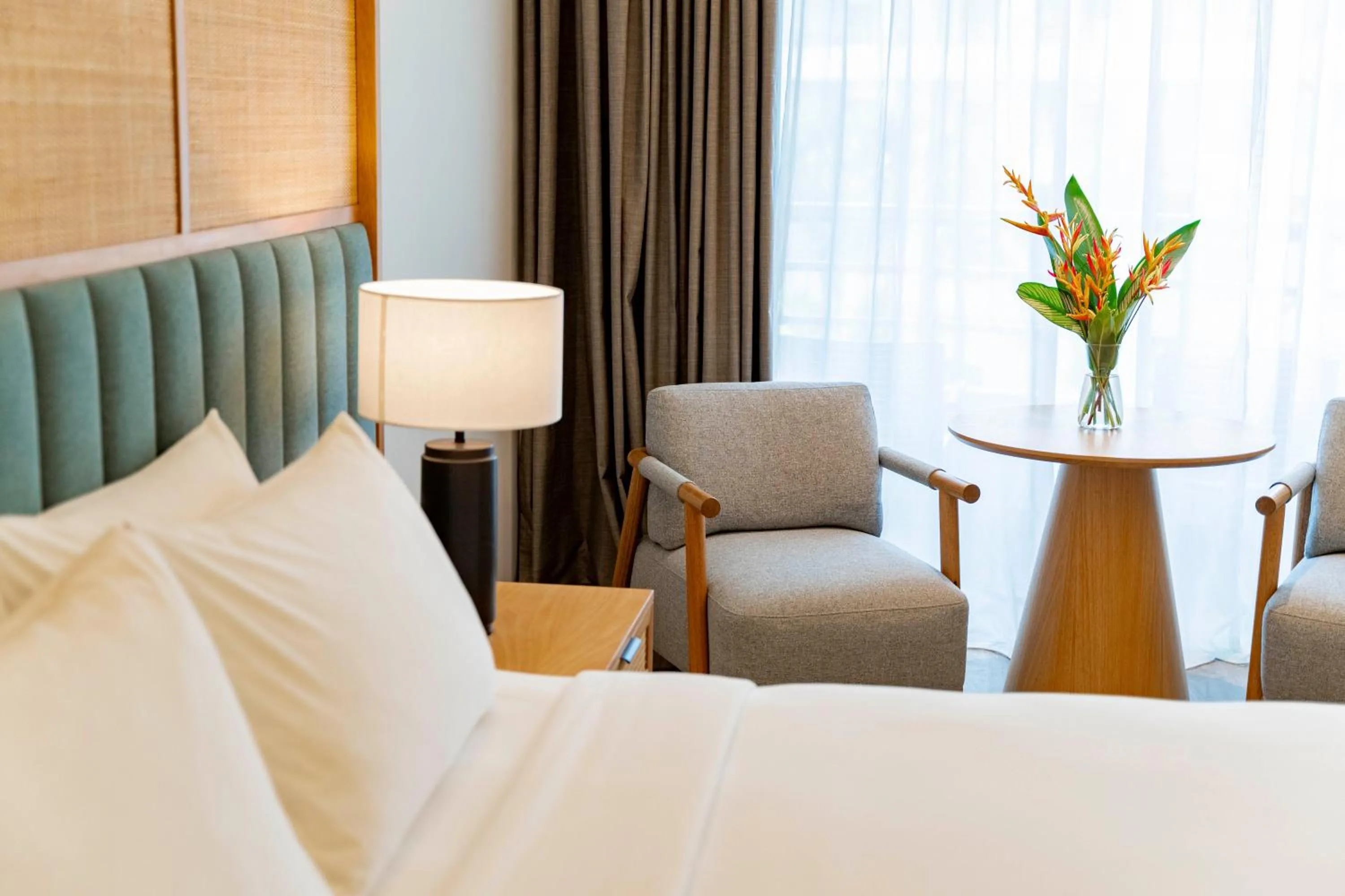 Bedroom, Bed in Swiss-Grand Beach Resort Kuantan