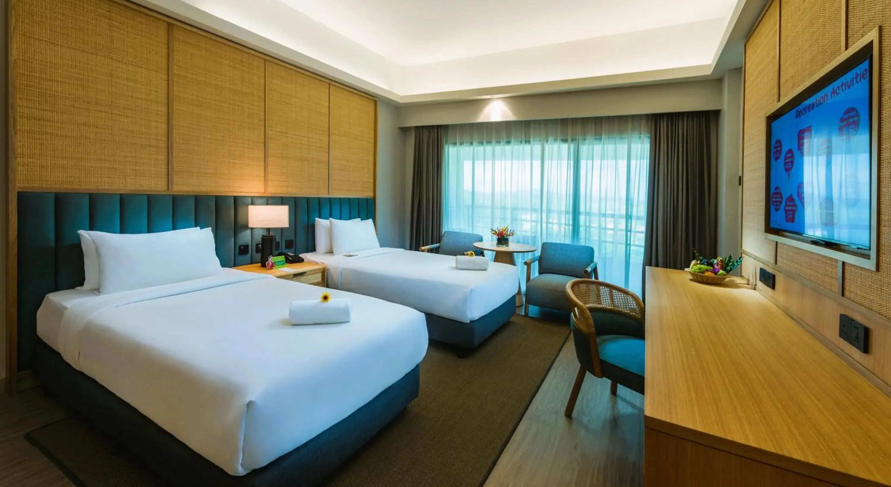 Bed in Swiss-Garden Beach Resort, Kuantan Bed in Swiss-Garden Beach Resort, Kuantan