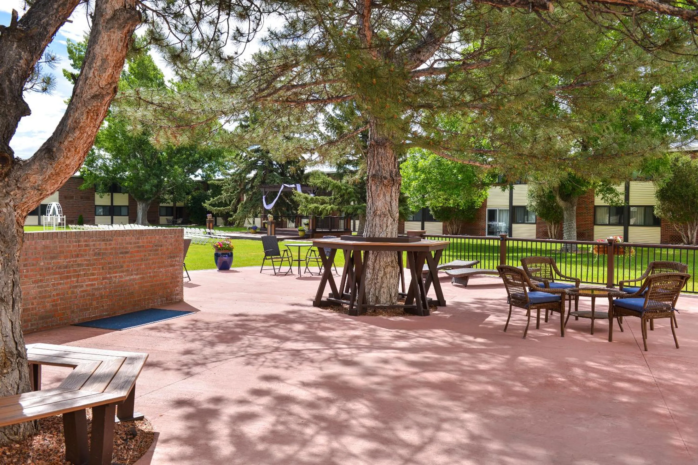 Patio in Billings Hotel & Convention Center