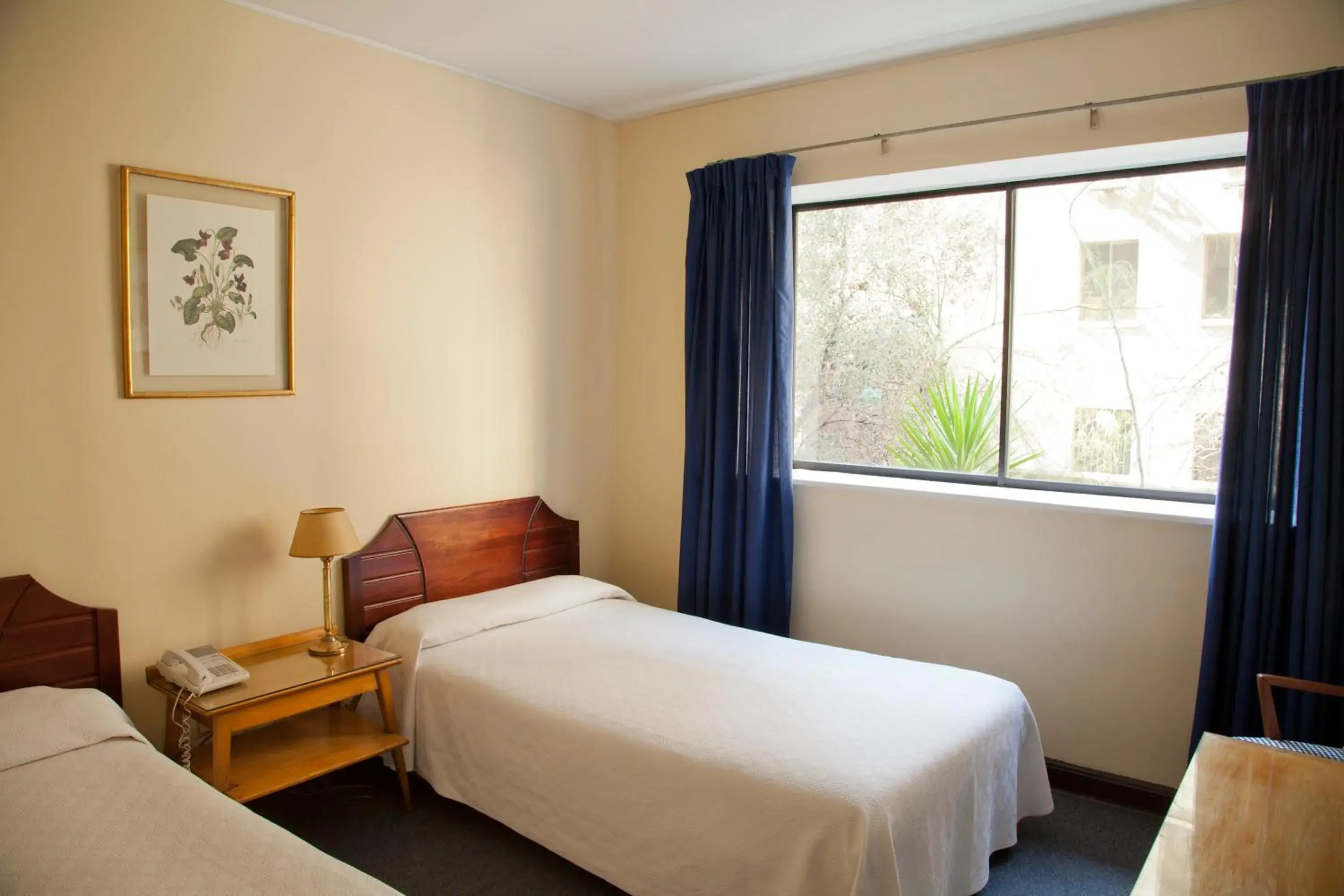 Bed in Hotel Santa Lucia Bed in Hotel Santa Lucia