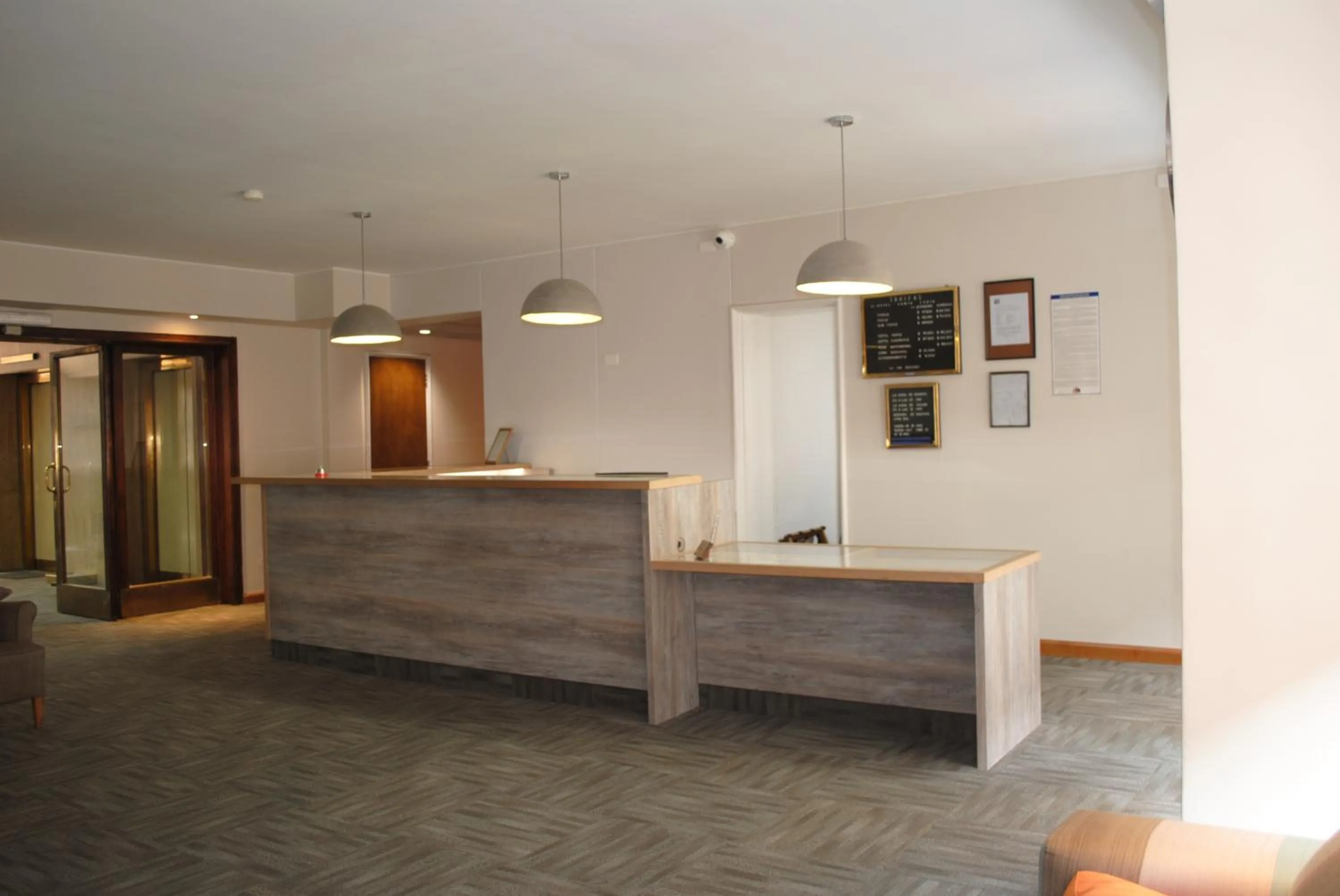 Lobby or reception in Hotel Santa Lucia