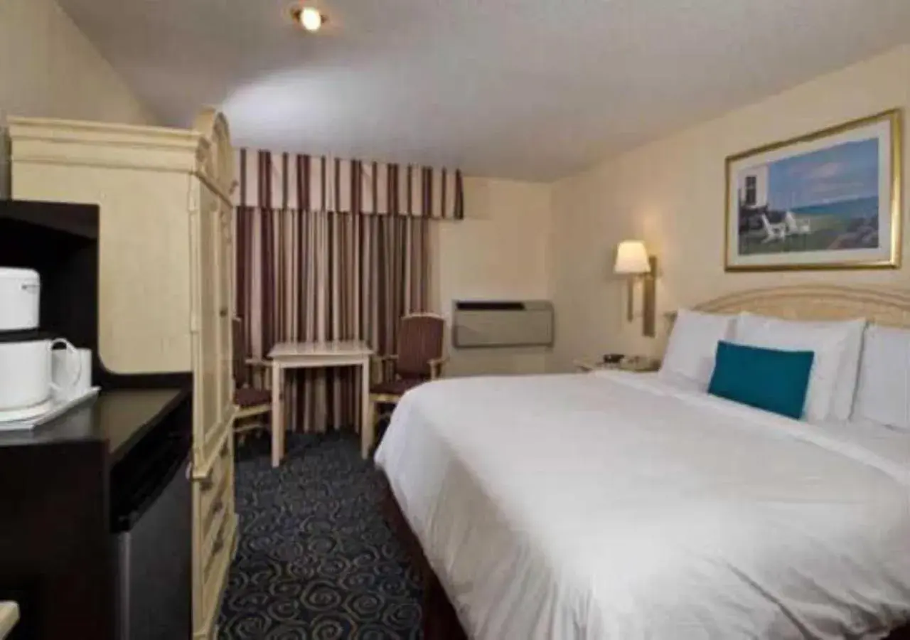 Bed in Tiki Resort - Lake George Bed in Tiki Resort - Lake George