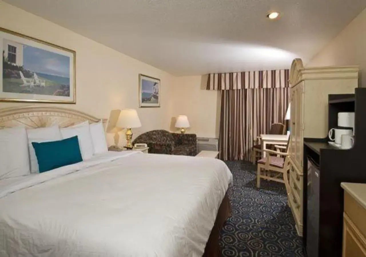 Bed in Tiki Resort - Lake George Bed in Tiki Resort - Lake George