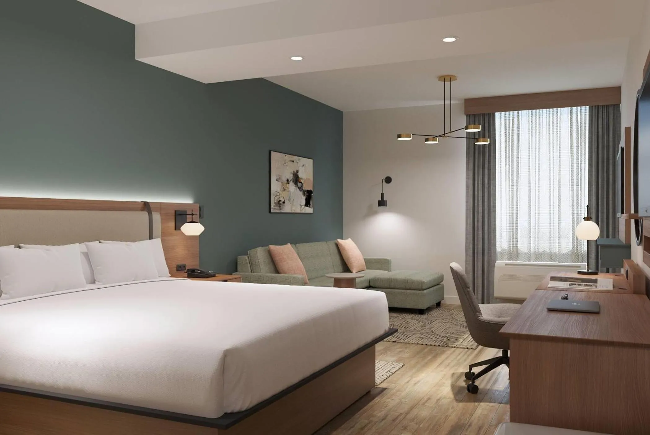 Photo of the whole room, Bed in Hawthorn Extended Stay by Wyndham Kilgore