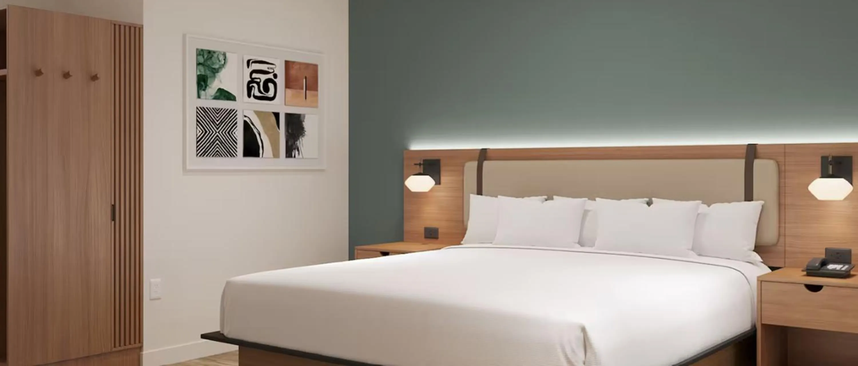 Bed in Hawthorn Extended Stay by Wyndham Kilgore