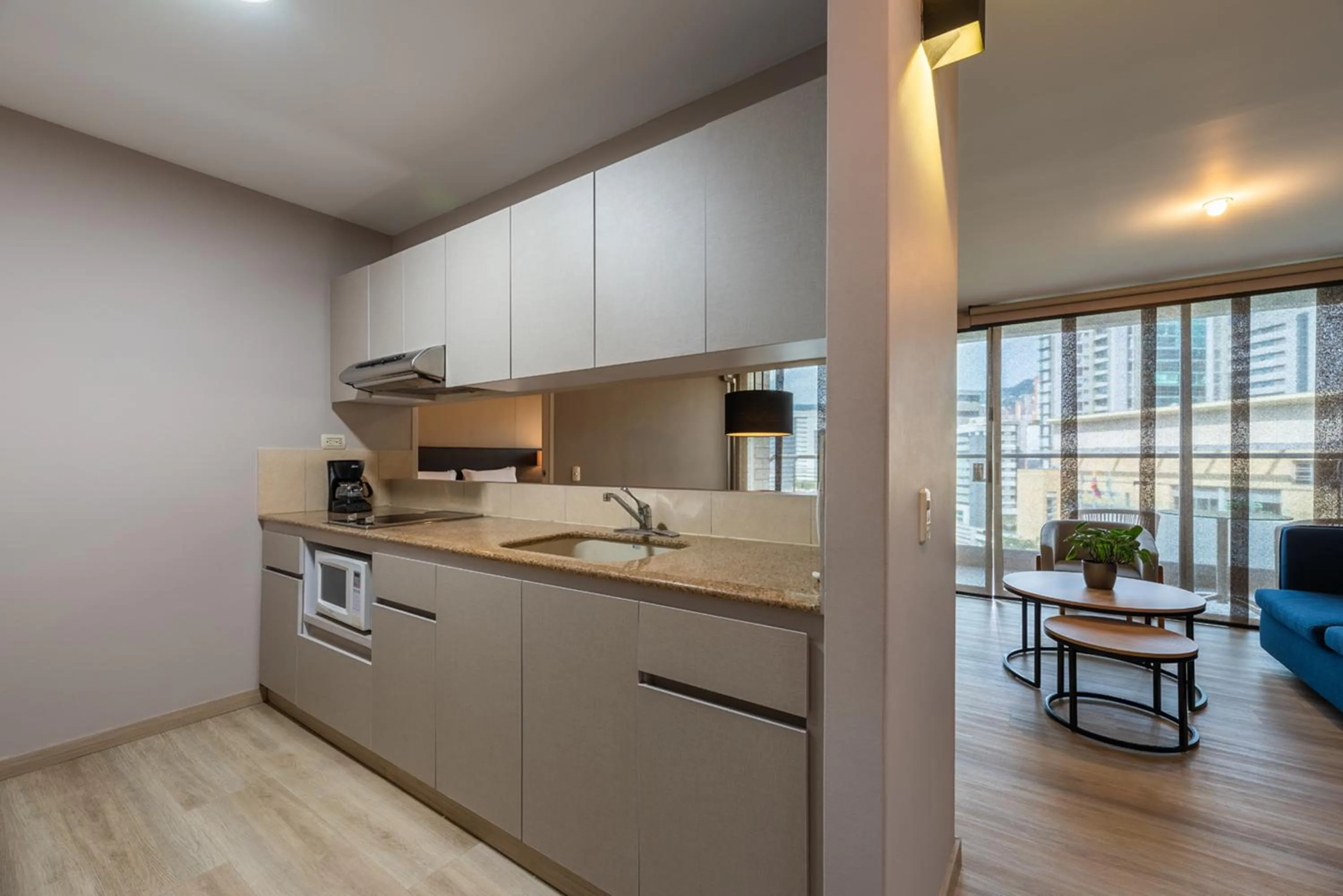 kitchen in Estelar Apartamentos Medellin