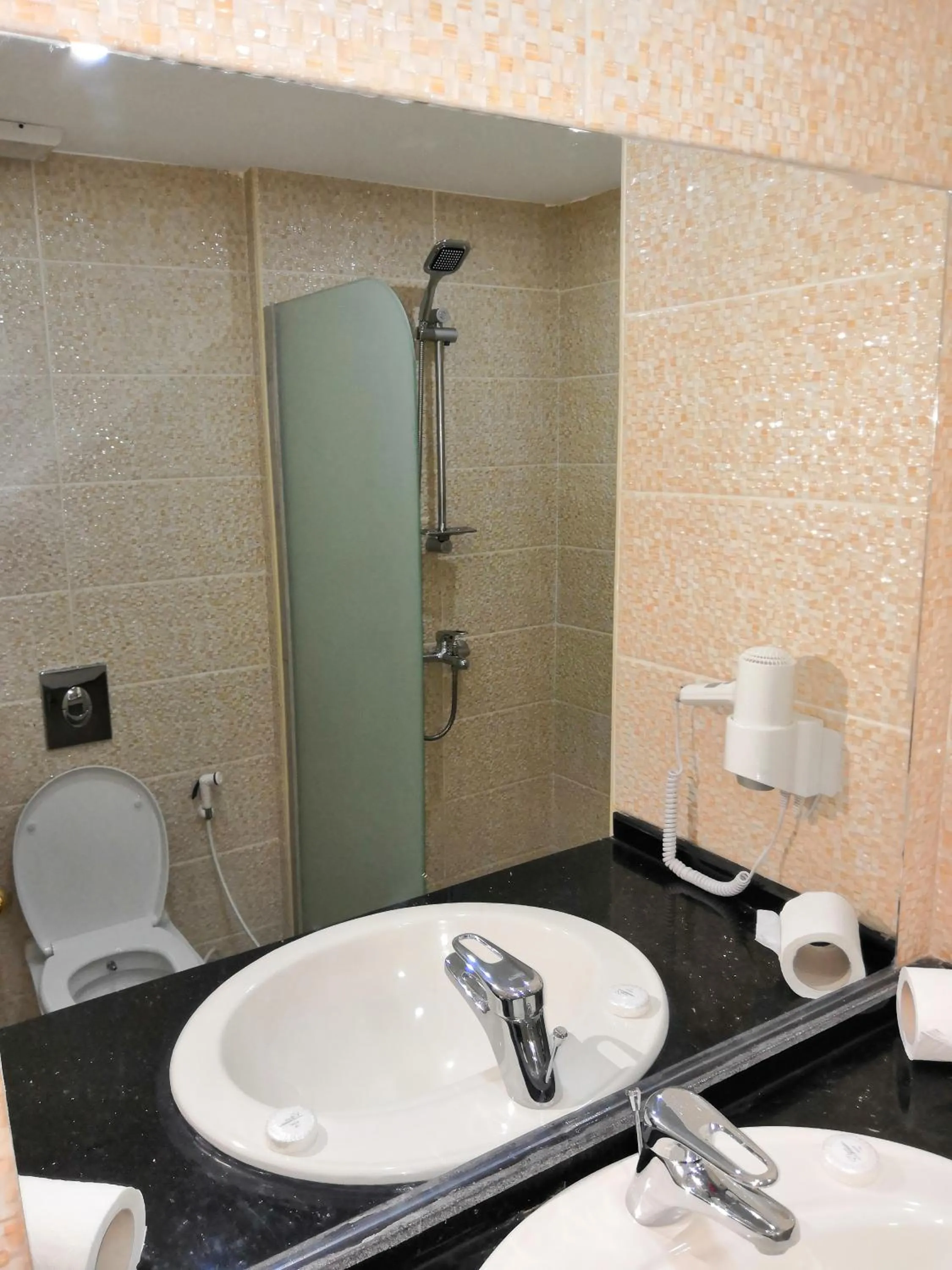 Bathroom in Sunset Hotel