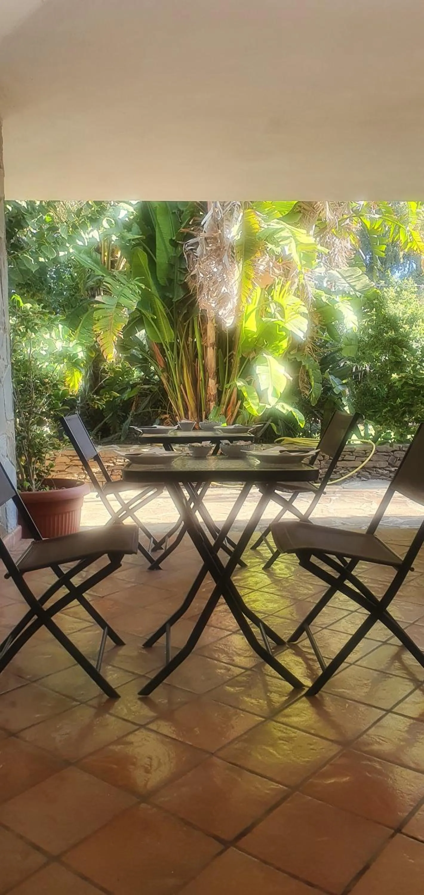 Patio in Villa Canu