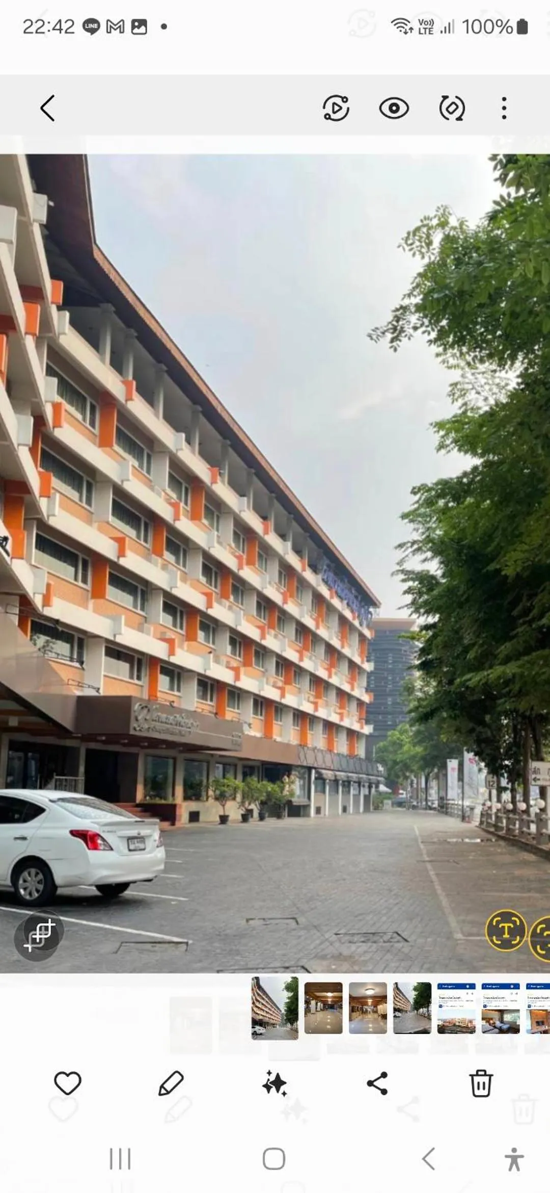 Property building in Chiang Mai Phucome Hotel