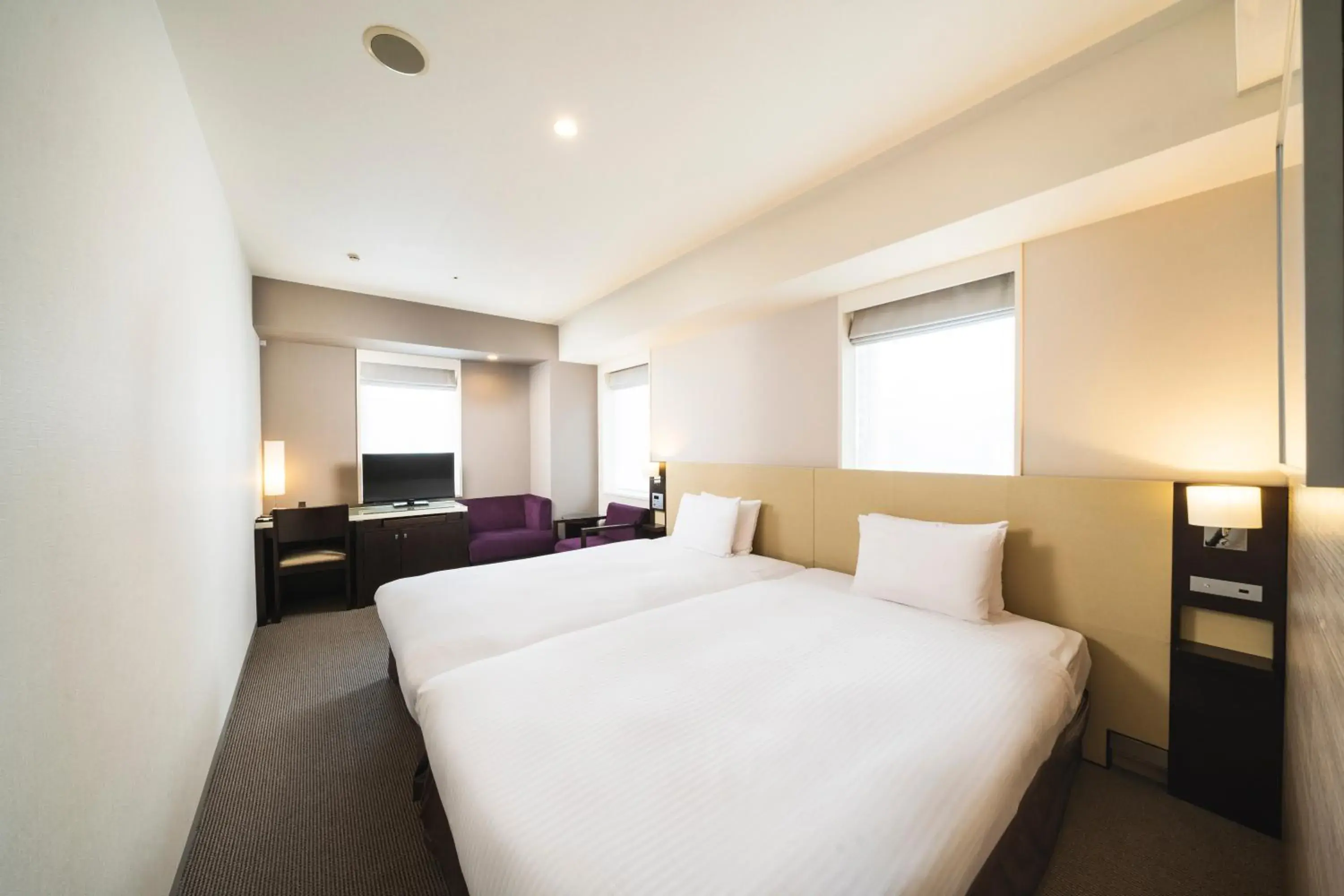 Bed in KOKO HOTEL Kobe Sannomiya Bed in KOKO HOTEL Kobe Sannomiya