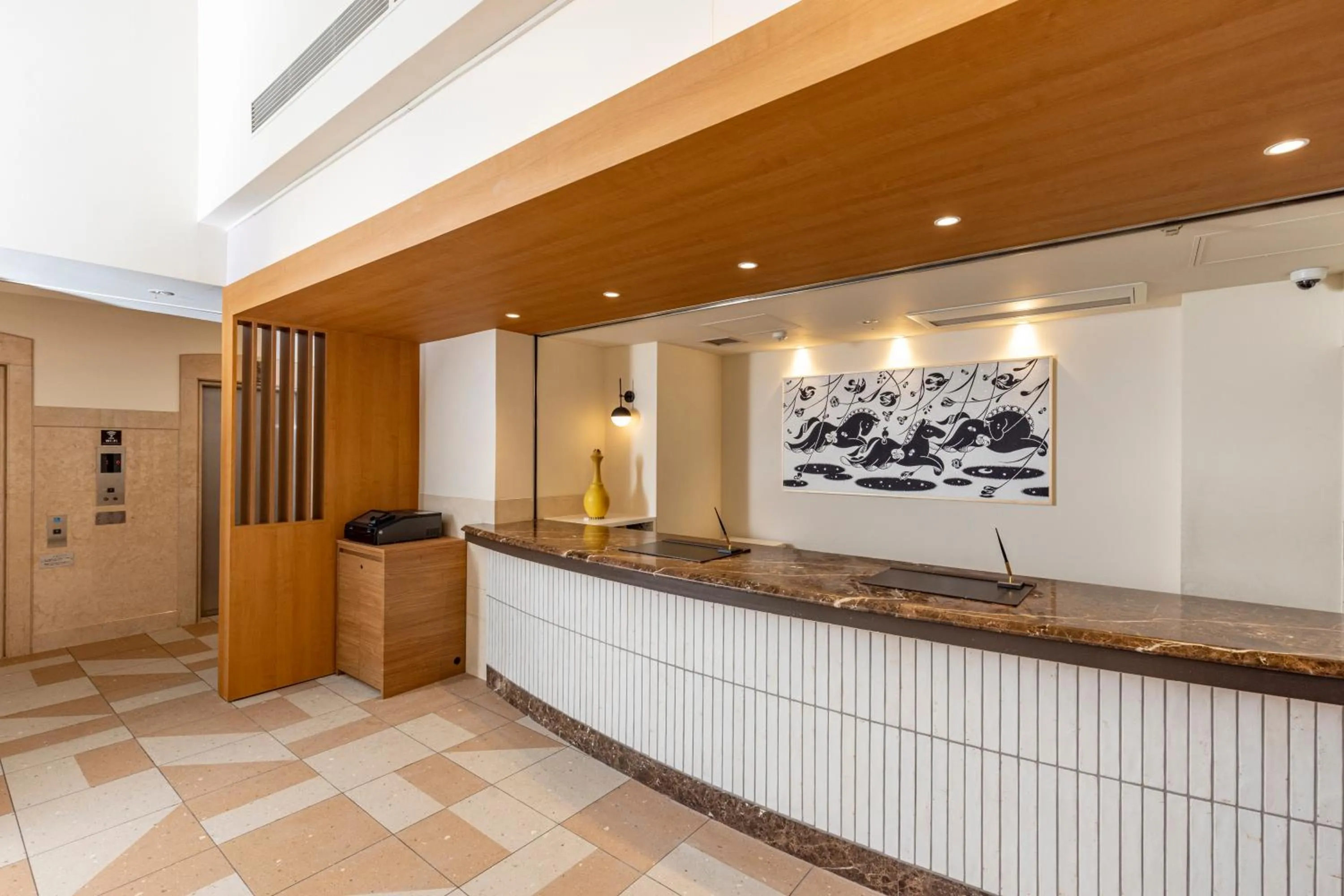 Lobby or reception in Tokyu Stay Nihonbashi