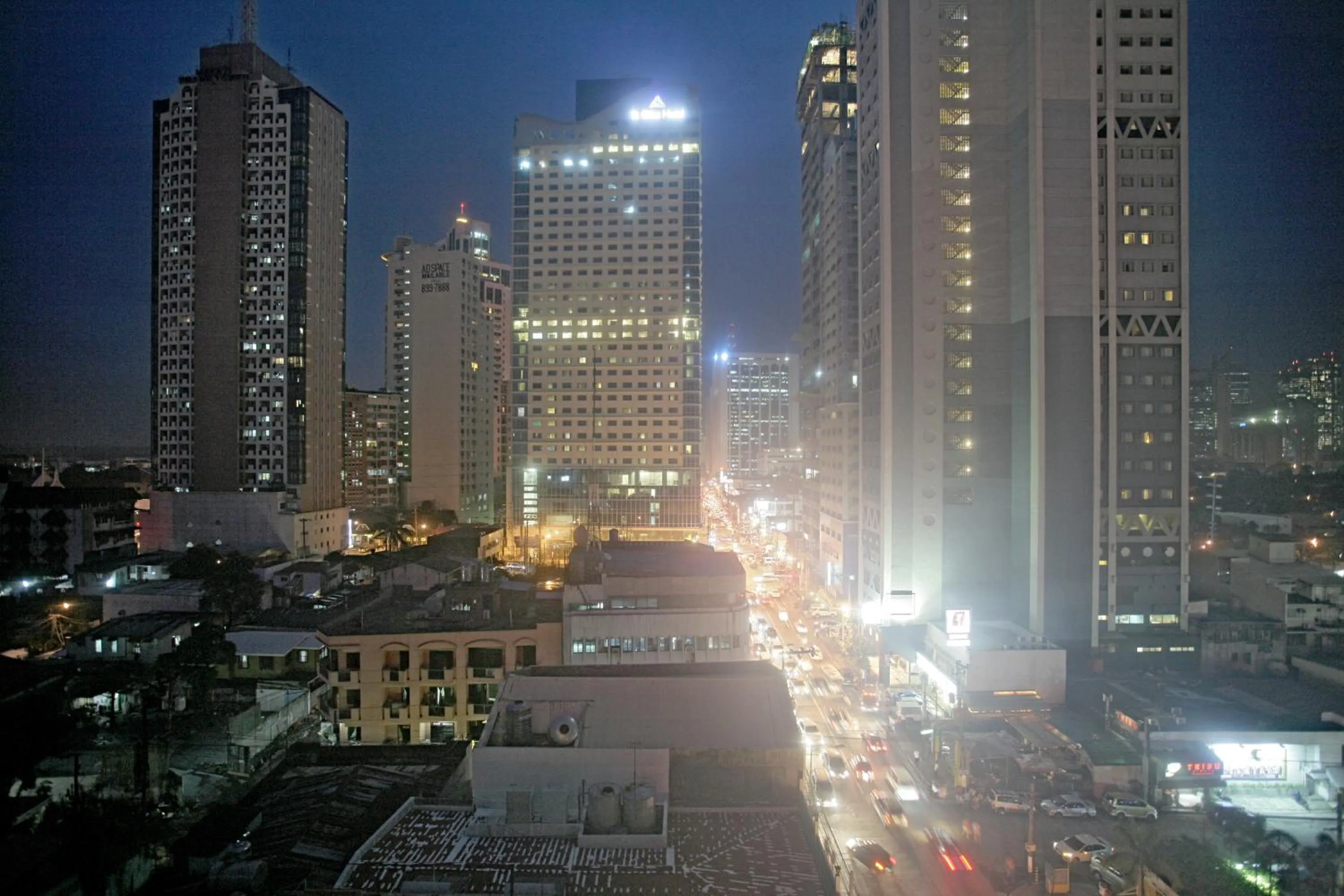Bird's eye view in St Giles Hotel Makati