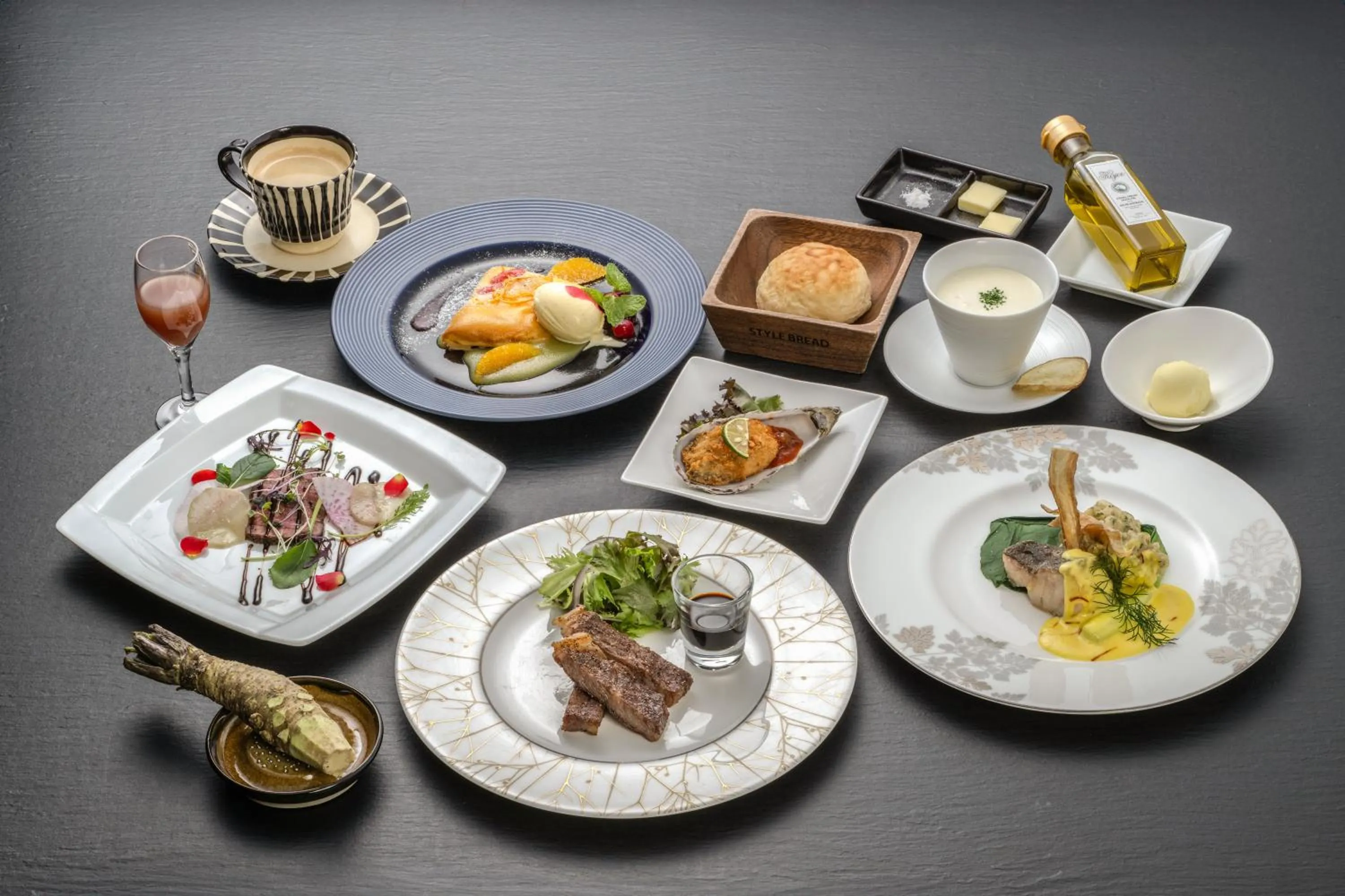 Dinner in La Vista Daisetsuzan