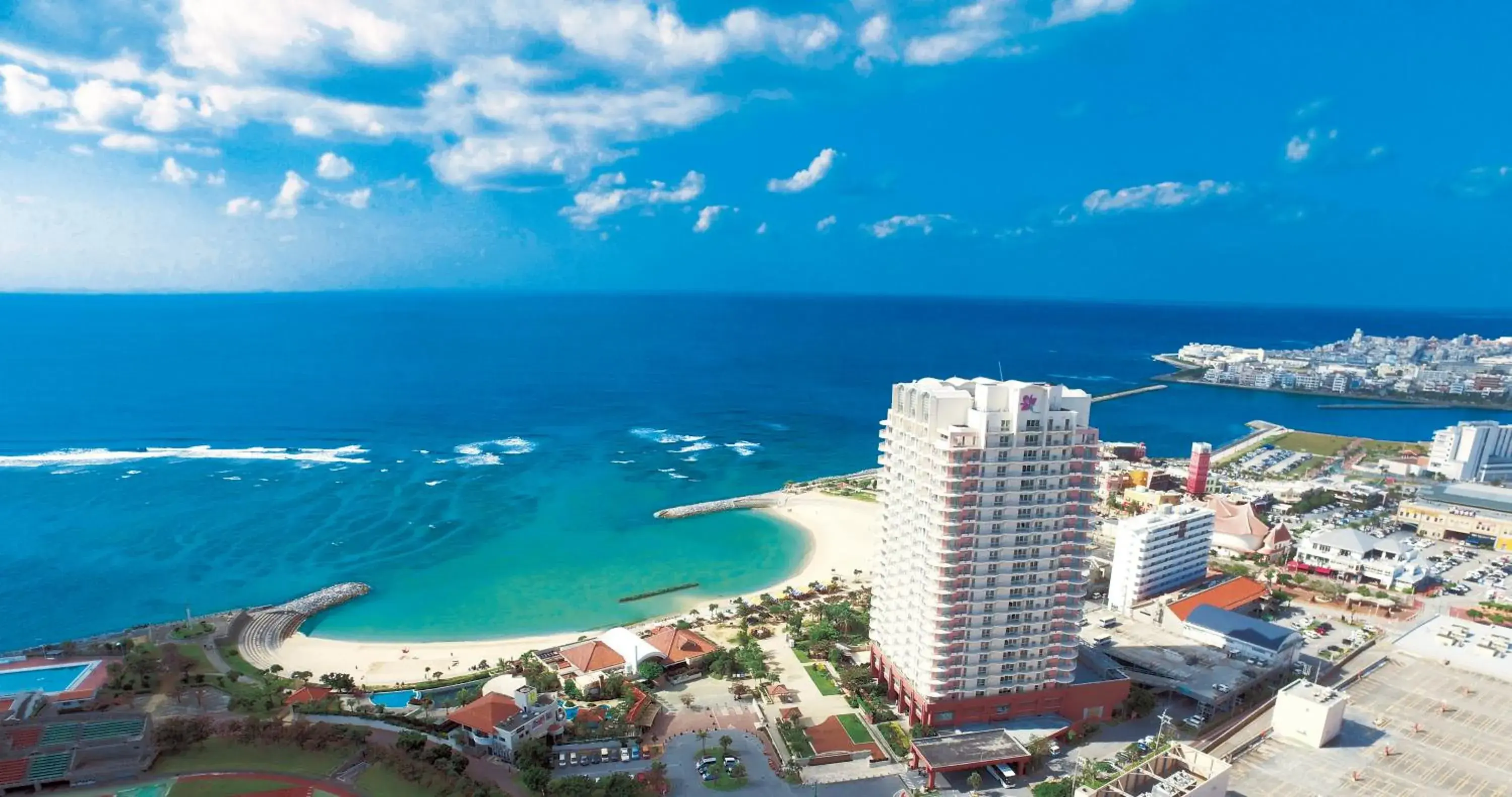 Property building in The Beach Tower Okinawa Property building in The Beach Tower Okinawa