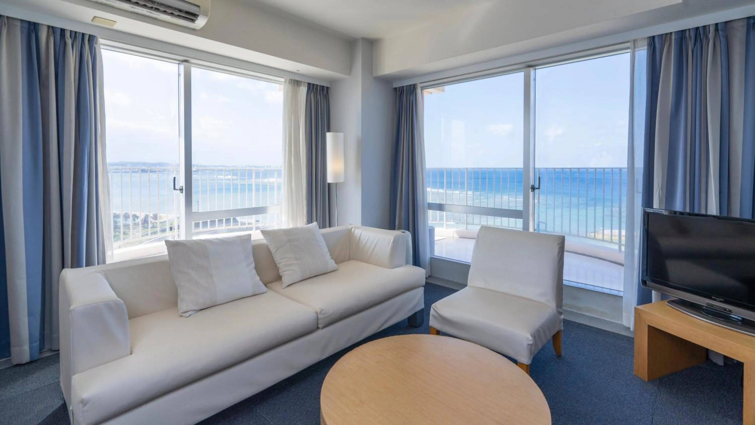 Photo of the whole room in The Beach Tower Okinawa