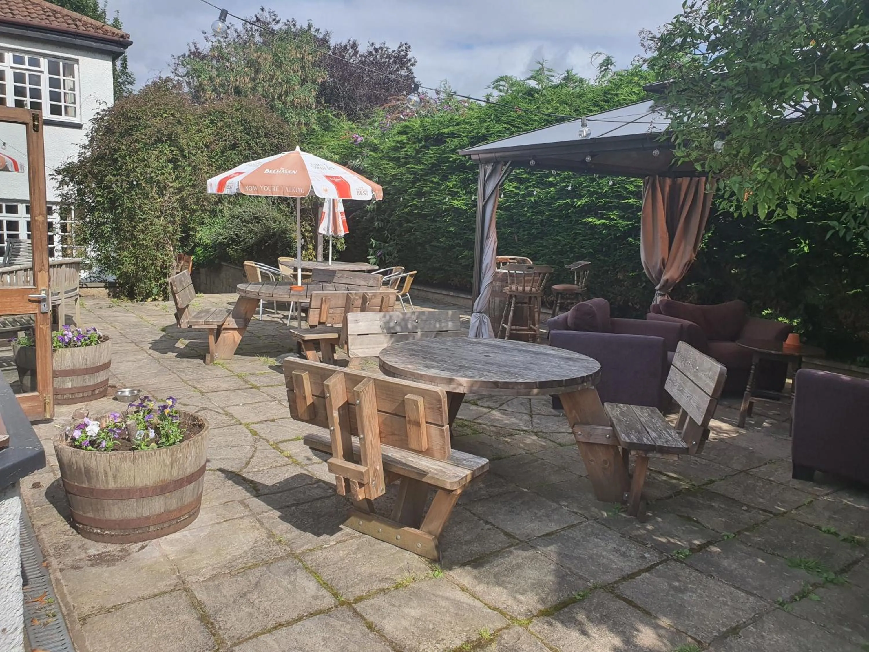 Garden in The Border Hotel