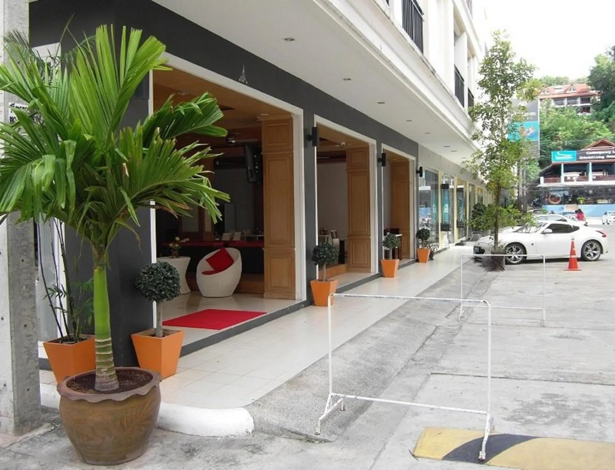 Facade/entrance in Patong Princess Hotel