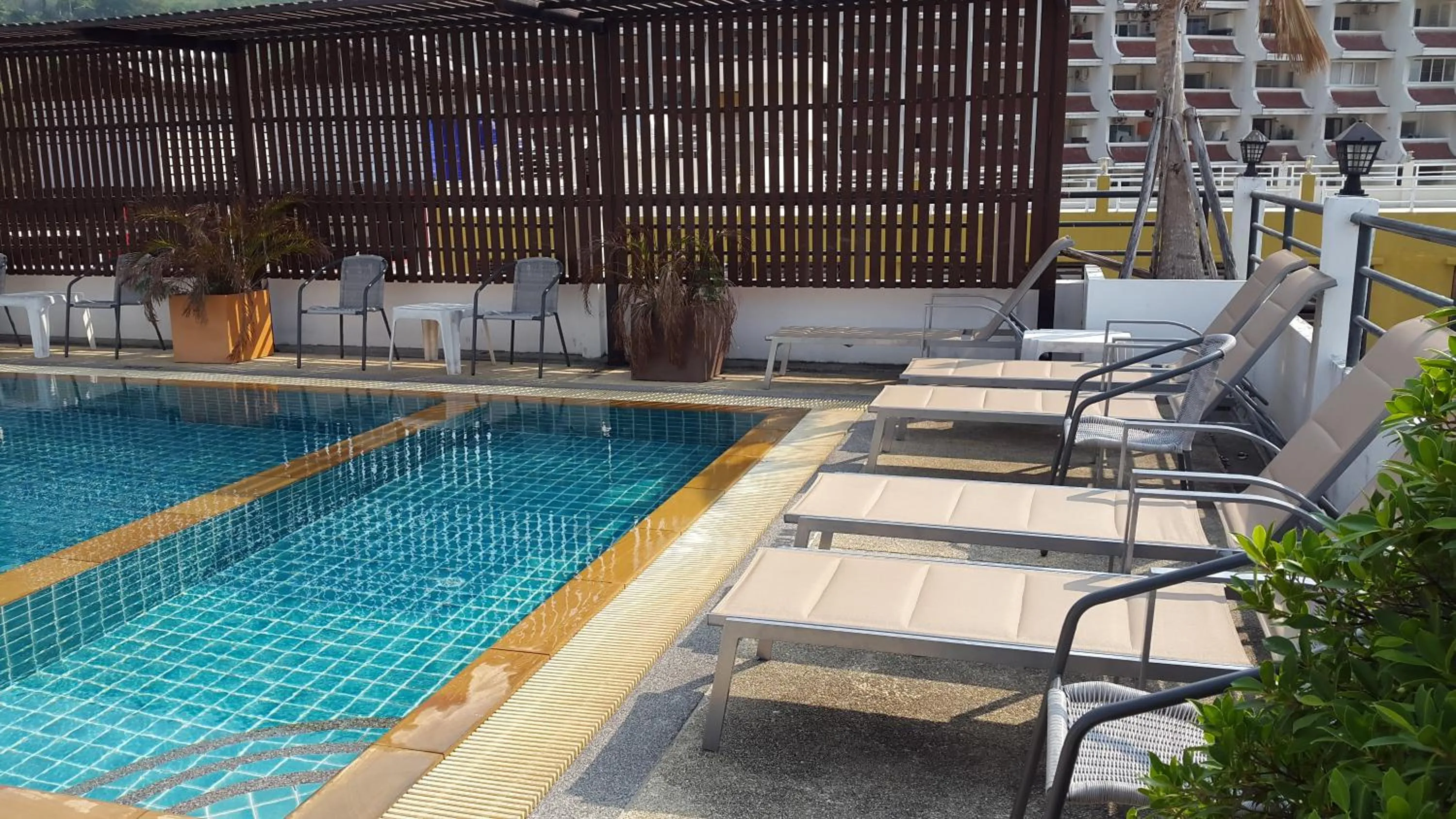 Swimming pool in Patong Princess Hotel