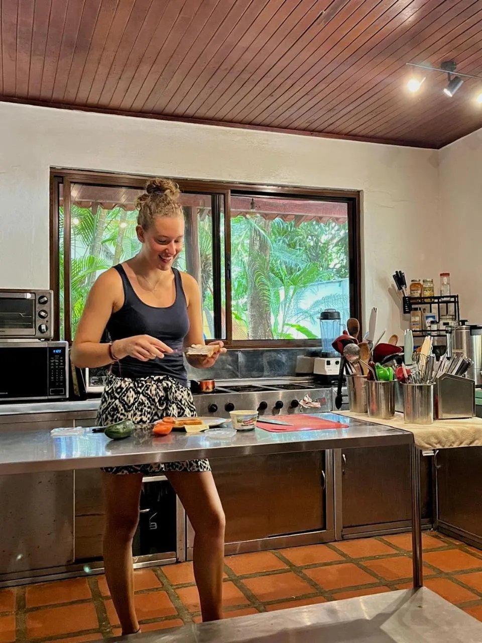 Kitchen or kitchenette in Tamarindo Backpackers