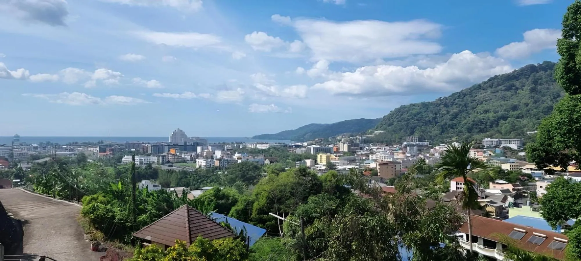 City view in Ratana Hill Patong