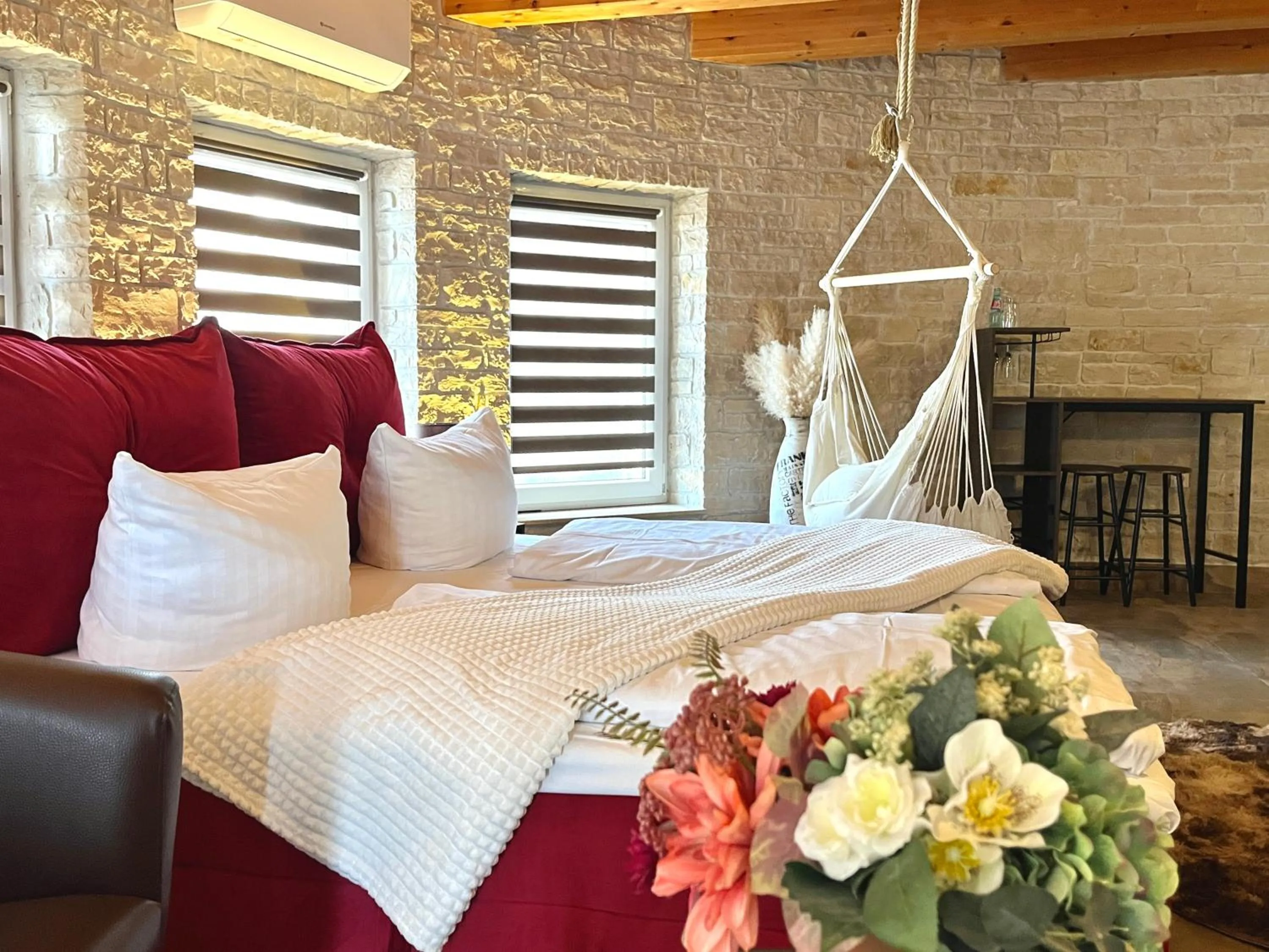 Bed in Hotel Zur alten Stadtkellerei Leipzig