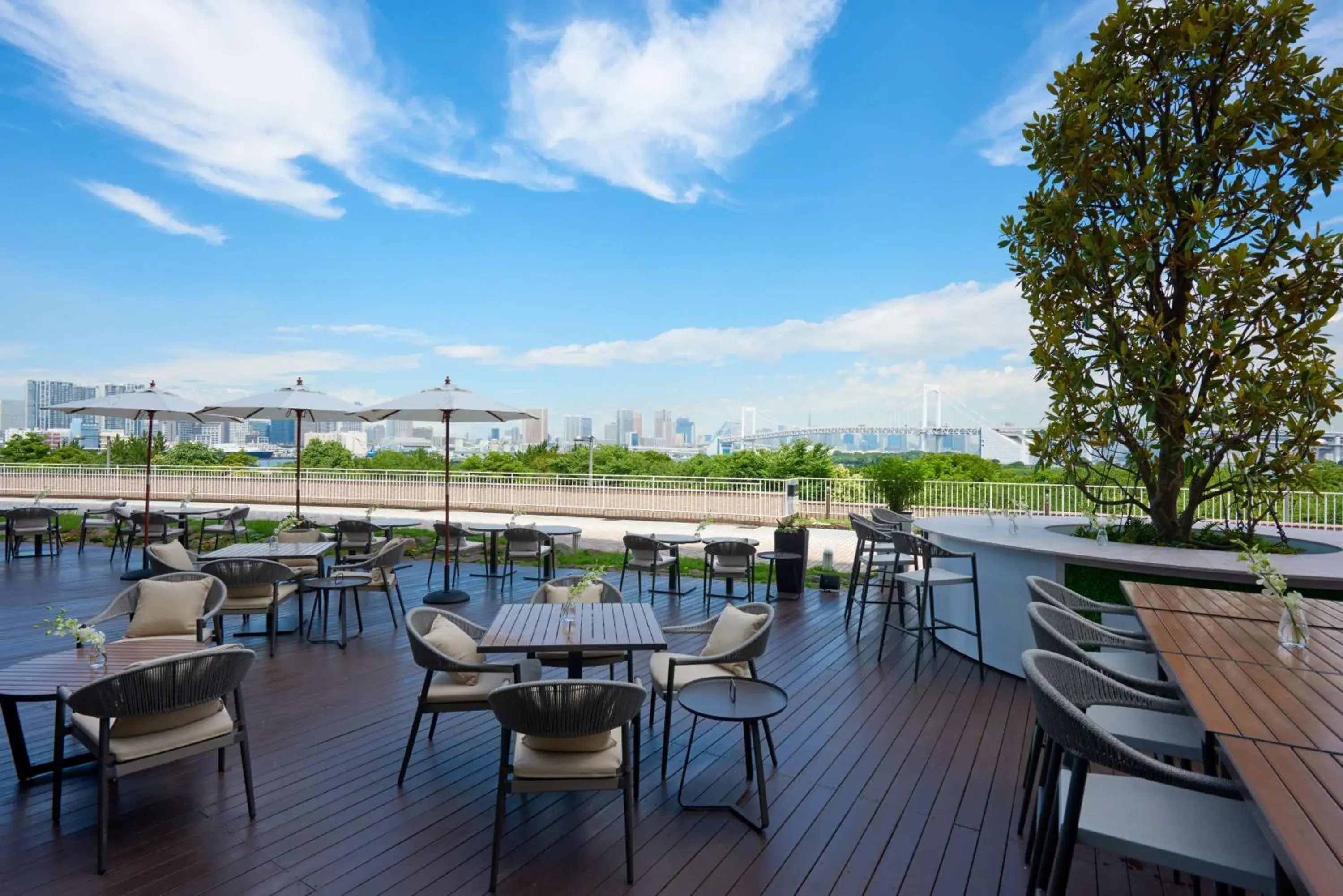 Restaurant/places to eat in Hilton Tokyo Odaiba Restaurant/places to eat in Hilton Tokyo Odaiba