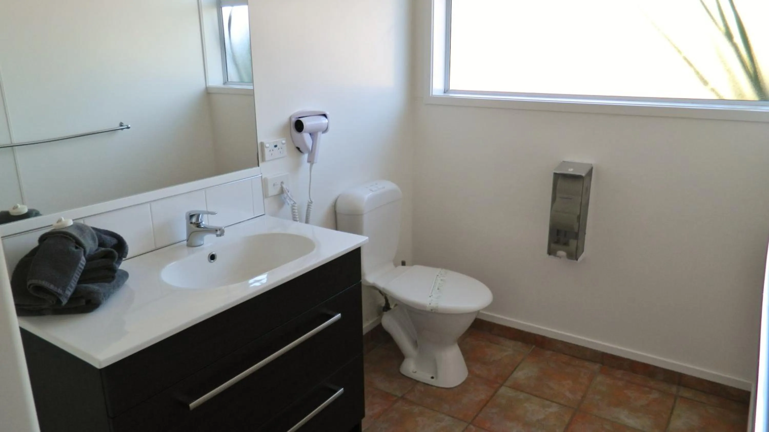 Bathroom in Taupo Debretts Spa Resort