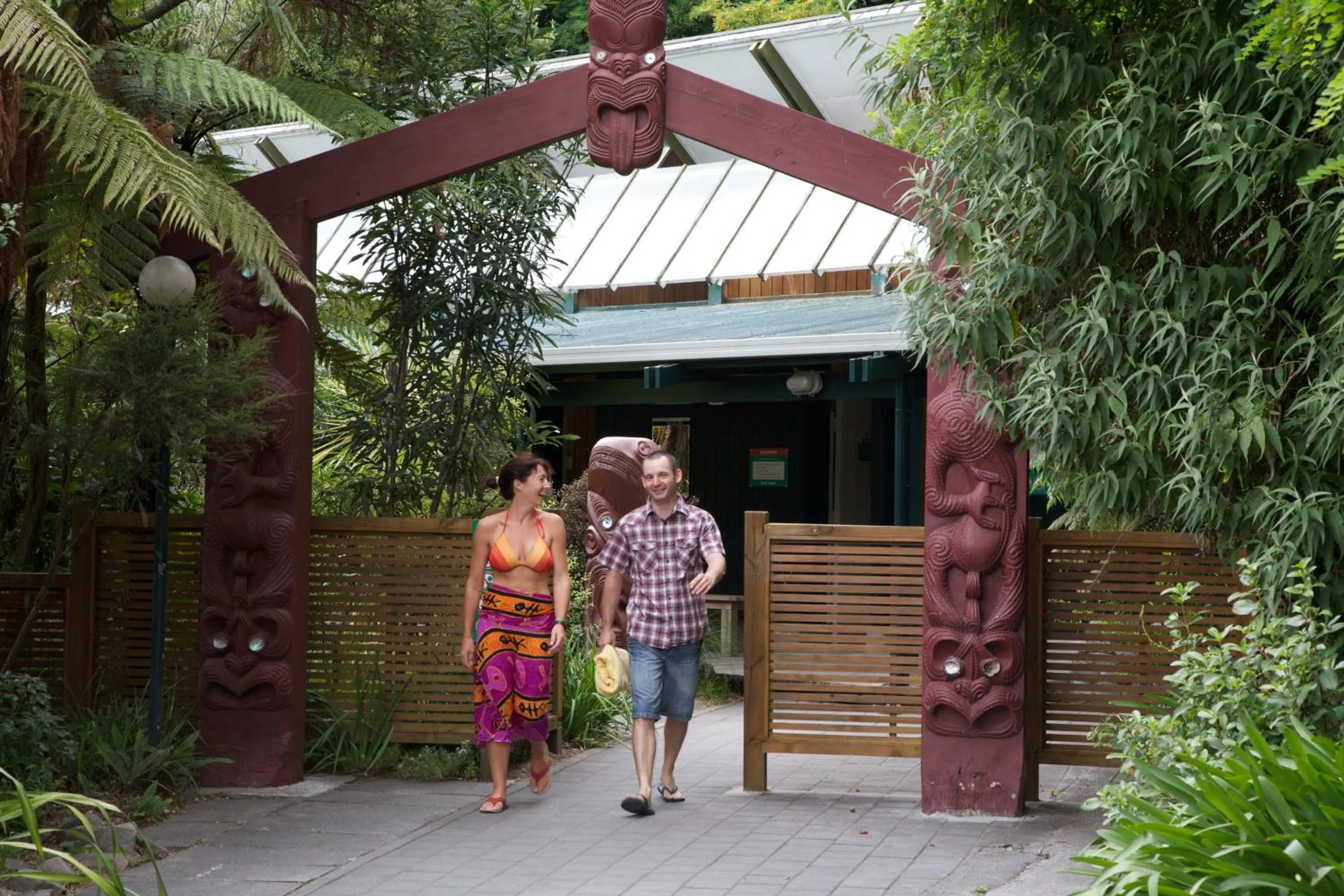 Facade/entrance in Taupo Debretts Spa Resort