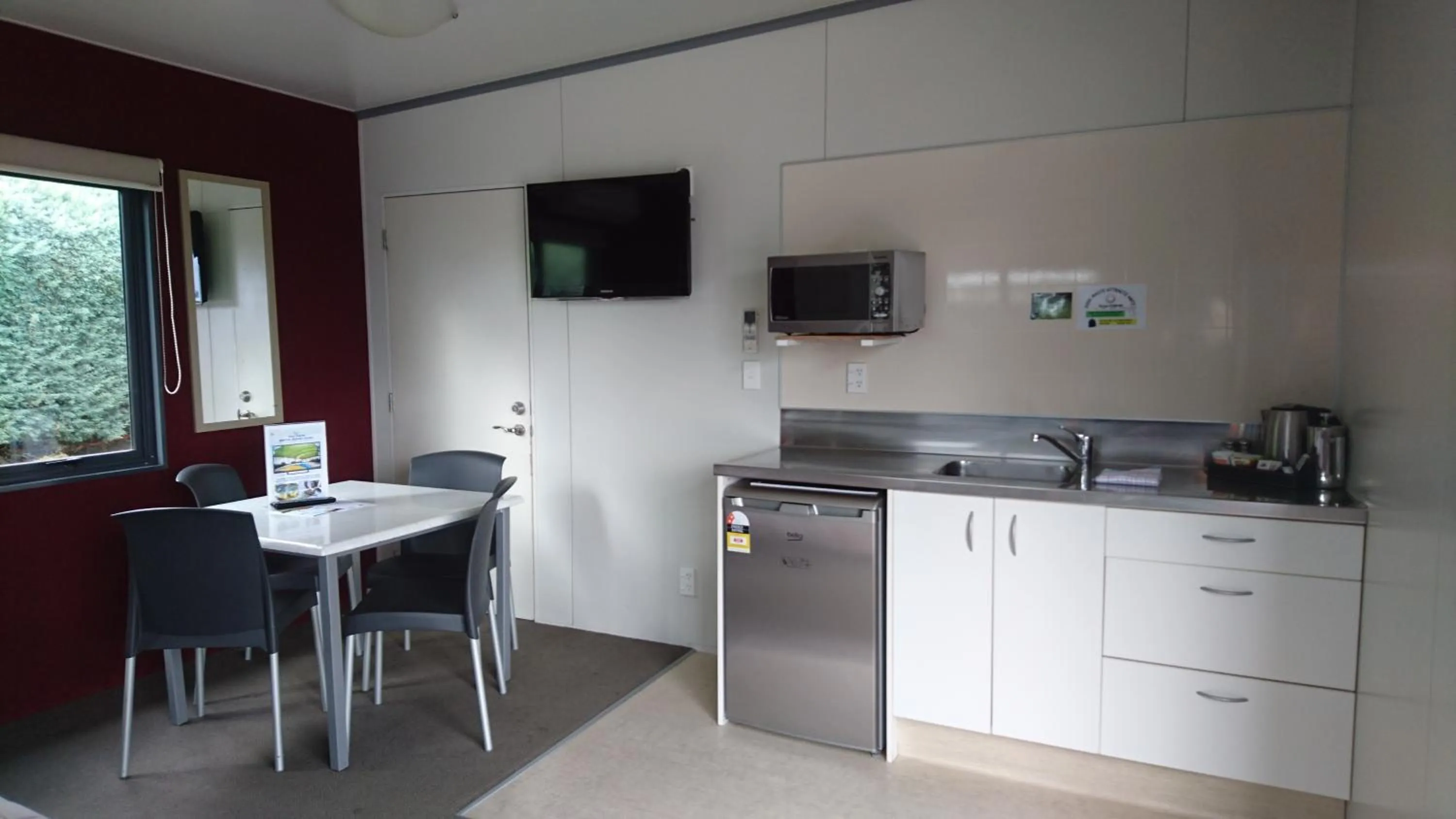 Kitchen or kitchenette in Taupo Debretts Spa Resort