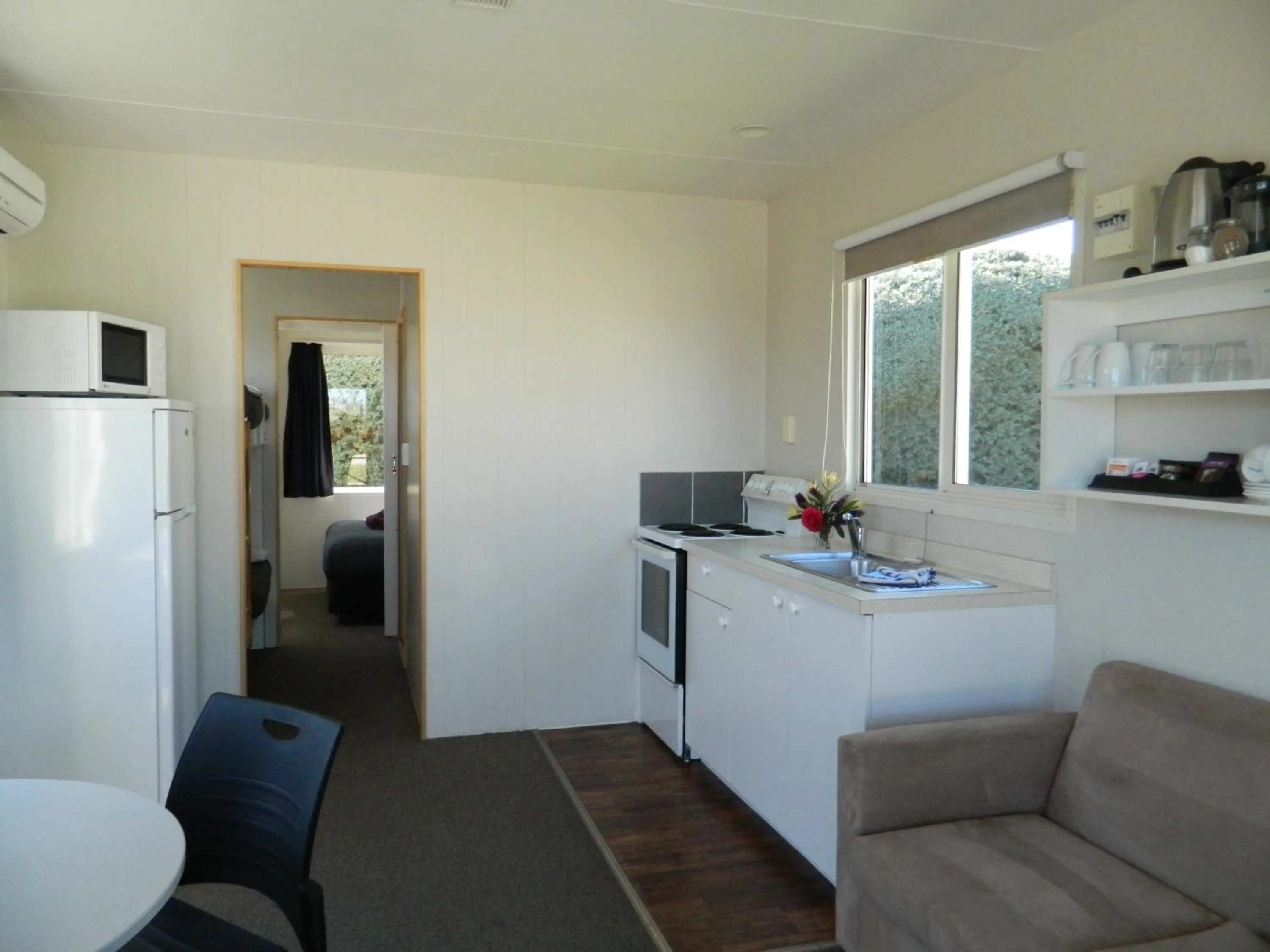 Kitchen or kitchenette in Taupo Debretts Spa Resort