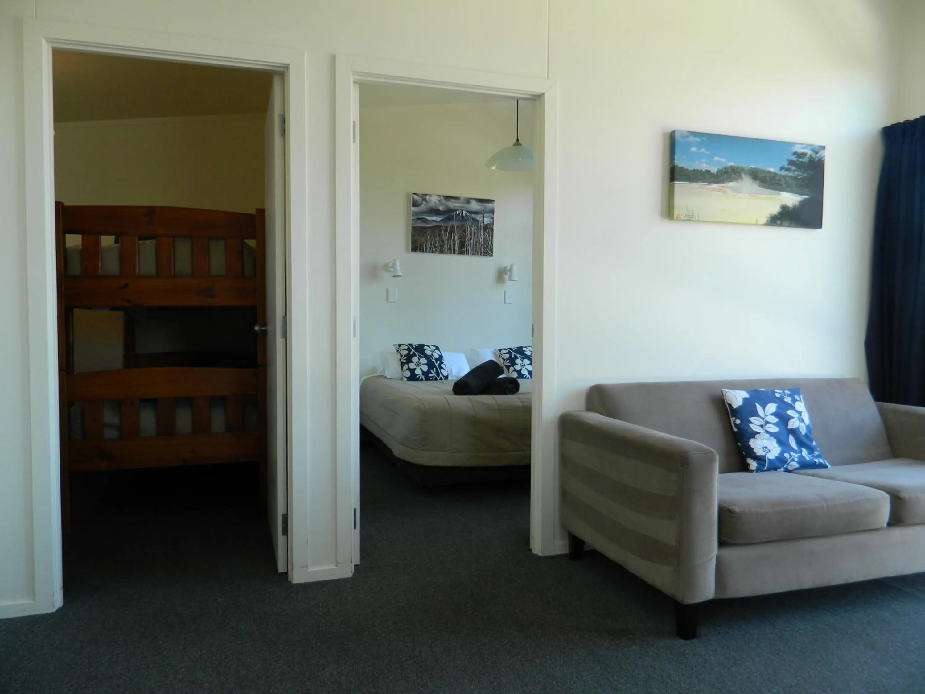 Living room in Taupo Debretts Spa Resort