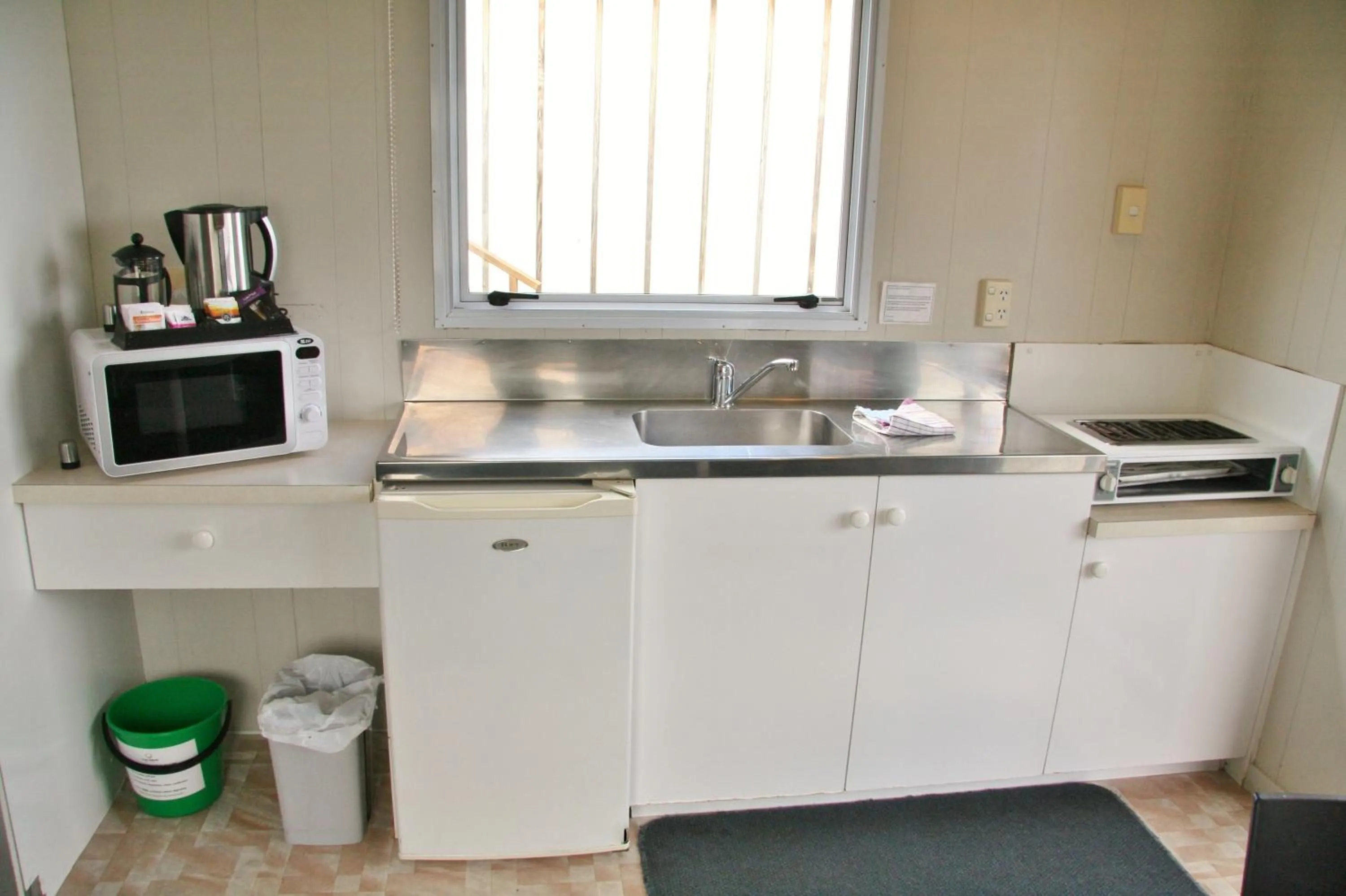 Kitchen or kitchenette in Taupo Debretts Spa Resort