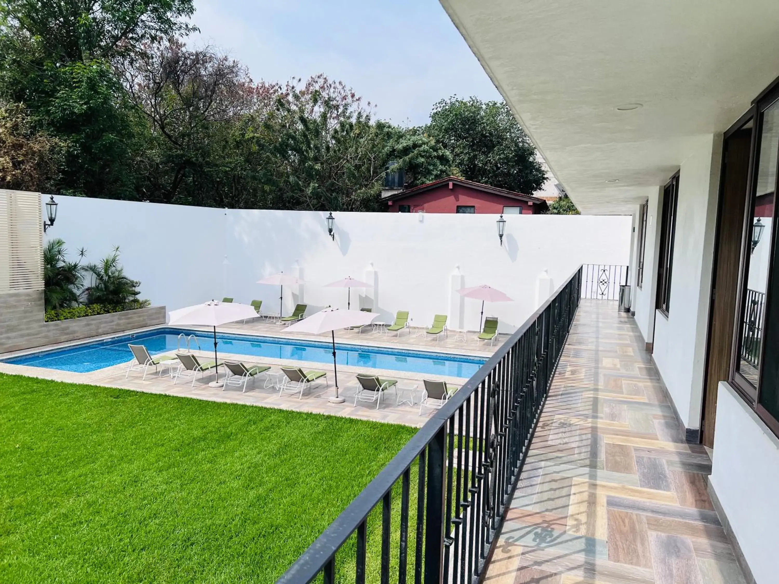 Twin Room with Garden View in Hotel Las Puertas de Tepoztlan Twin Room with Garden View in Hotel Las Puertas de Tepoztlan